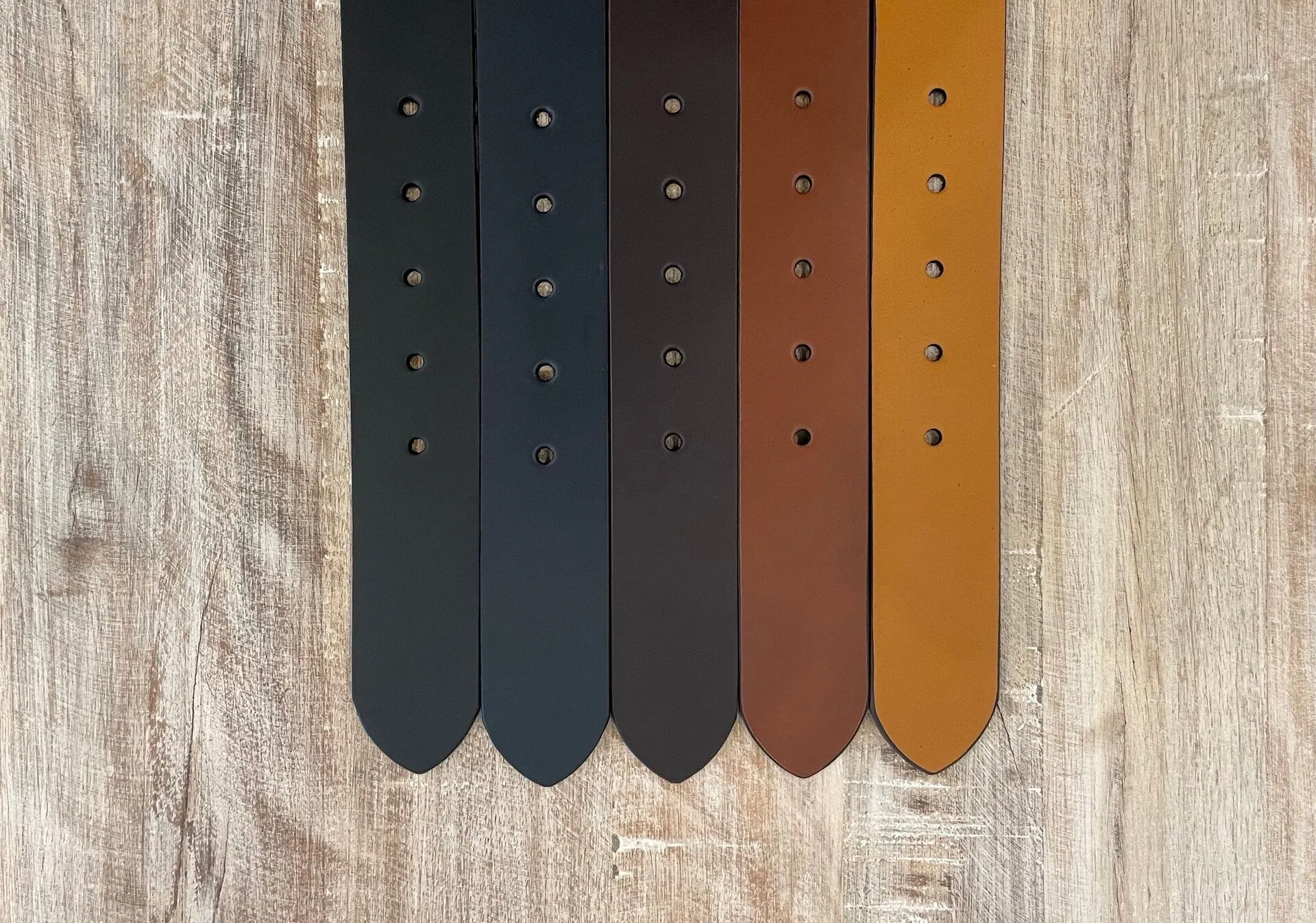 1.5 Inch Thick Leather Belt - Image 5