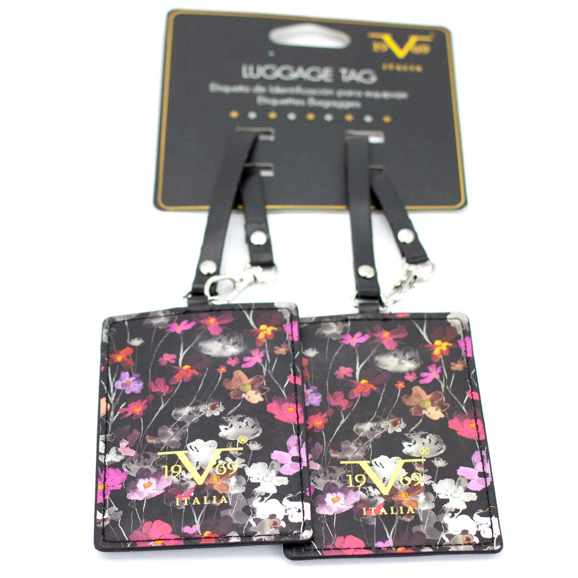 Runway Vegan Leather Luggage Tags Set - Image 4