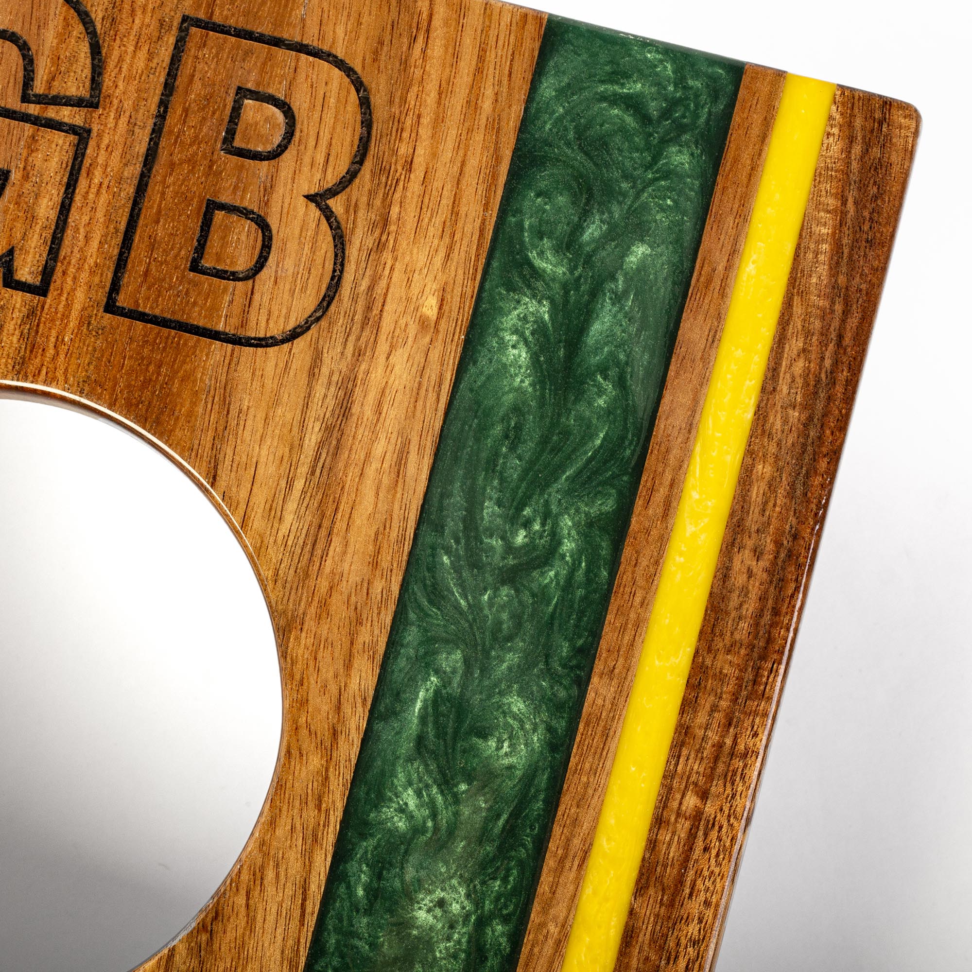 1ft x 2ft Gameday Teams Epoxy Resin Wood Compact Travel Cornhole Board Set - Image 28