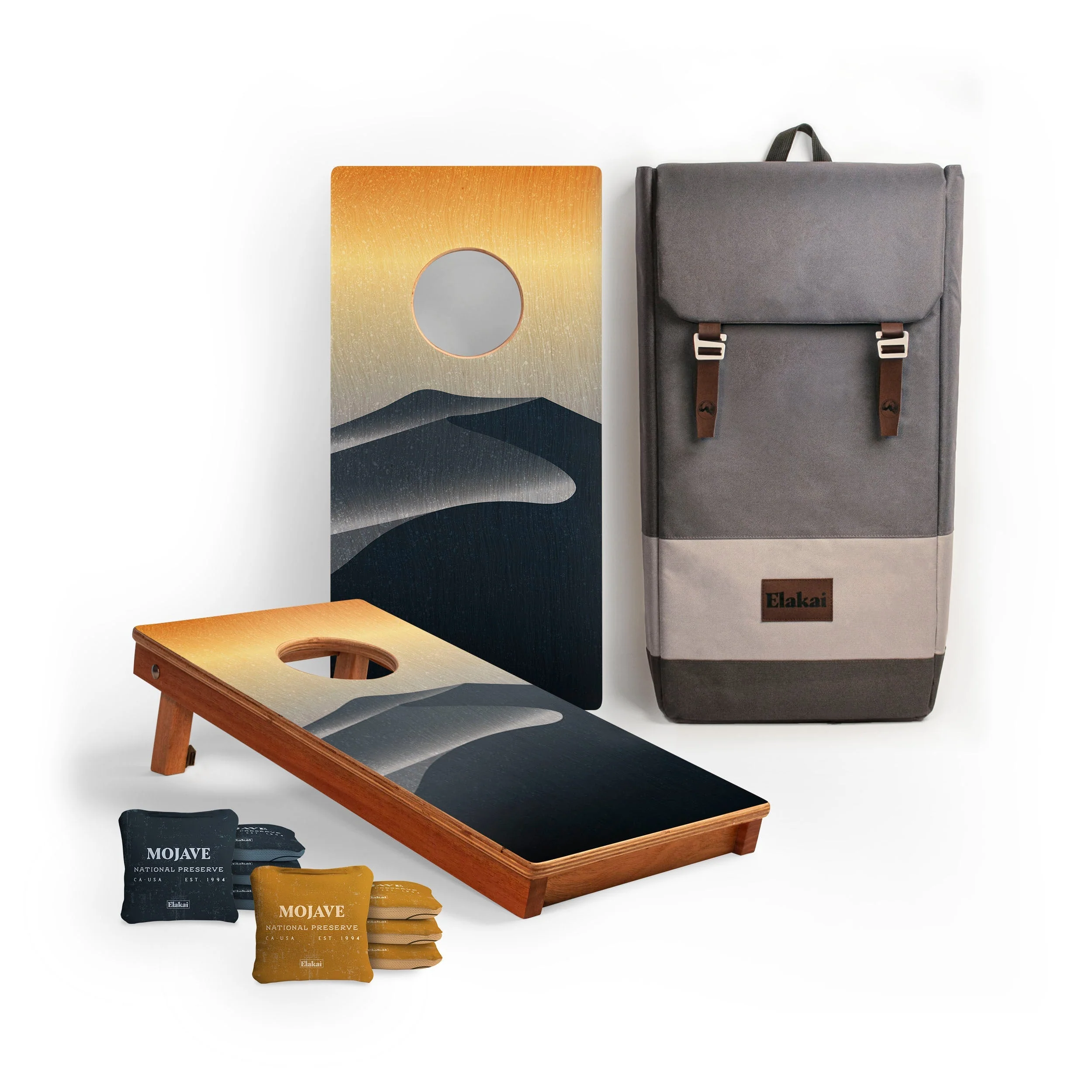 1ft x 2ft Graphic Wood Travel Cornhole Set | National Parks Inspired Collection - Image 10