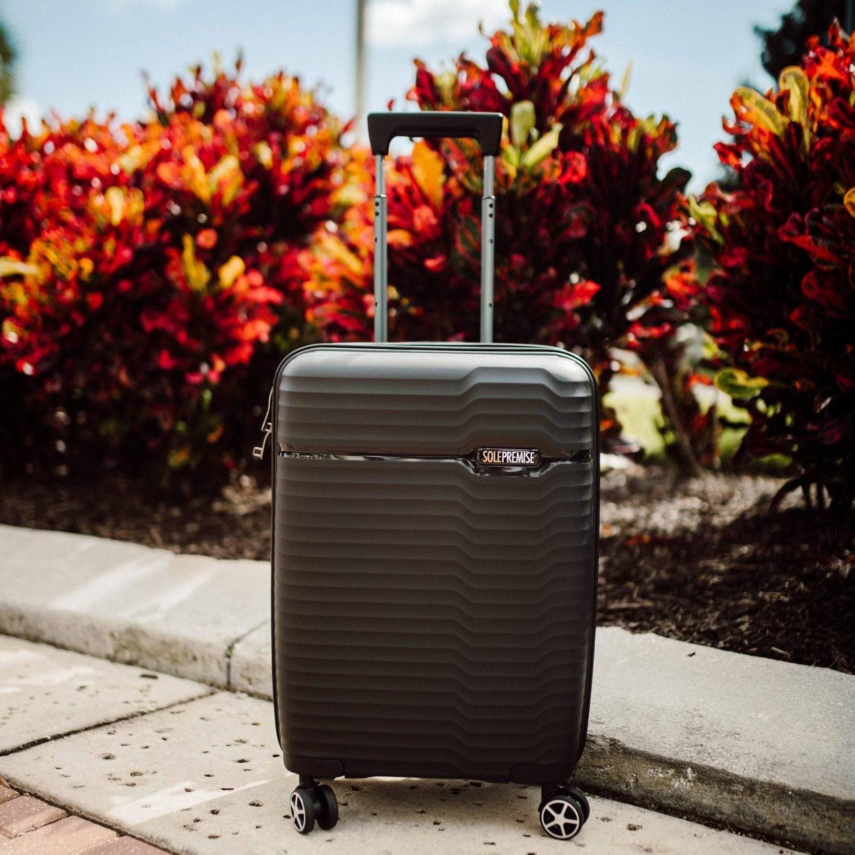 20-inch Black Carry-on Suitcase with TSA Lock - Image 9