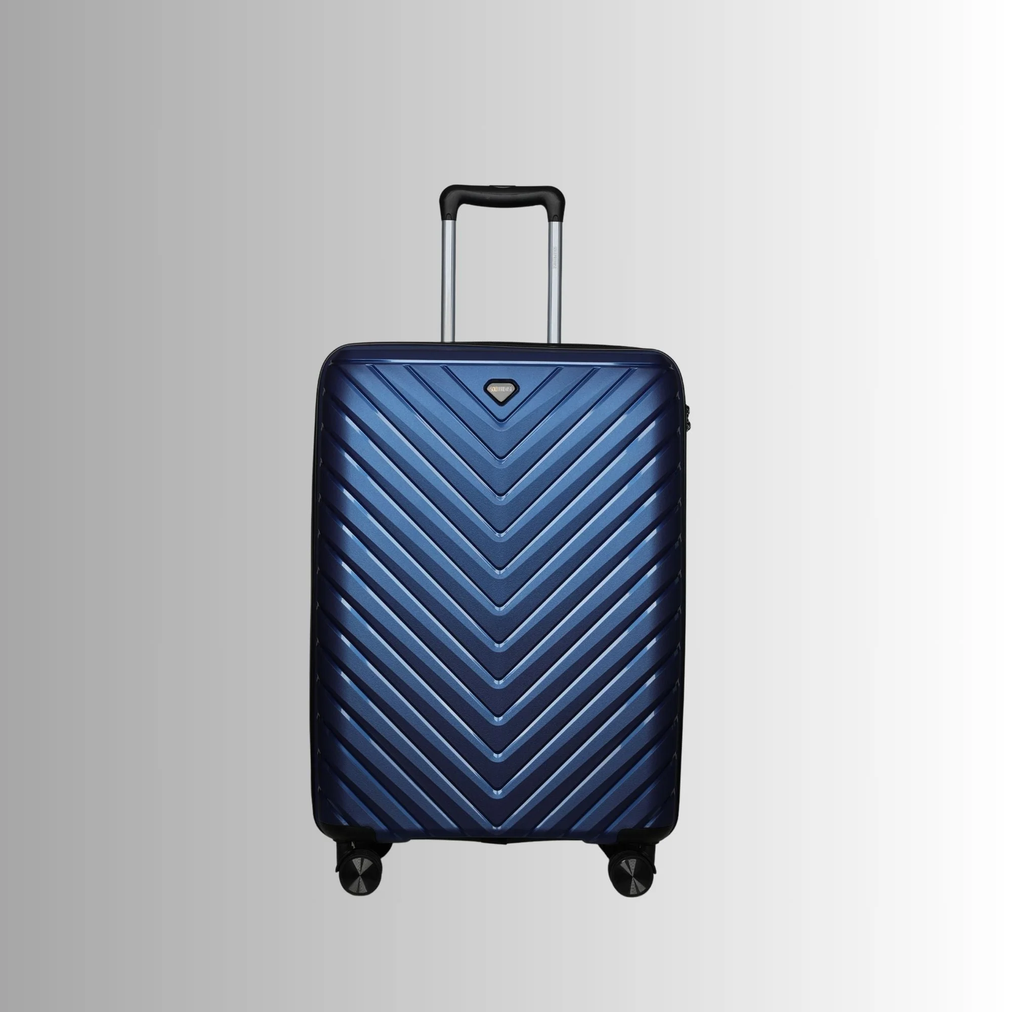 24-inch Blue Hardcase Roller Luggage with 360° Wheels & TSA Lock - Image 7