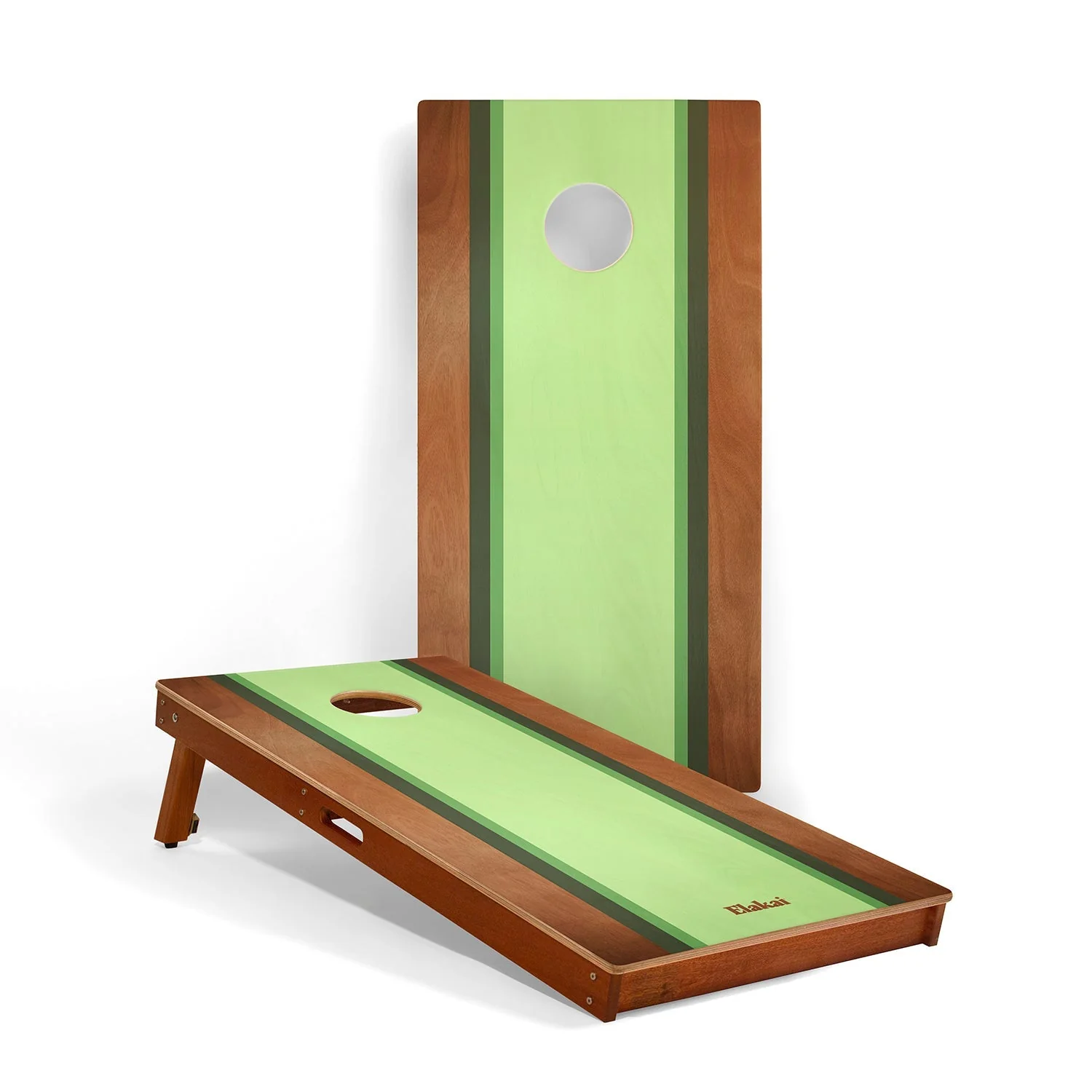 2ft x 4ft Graphic Wood Classic Cornhole Set | Classic Beach Stripes Collection - Image 7