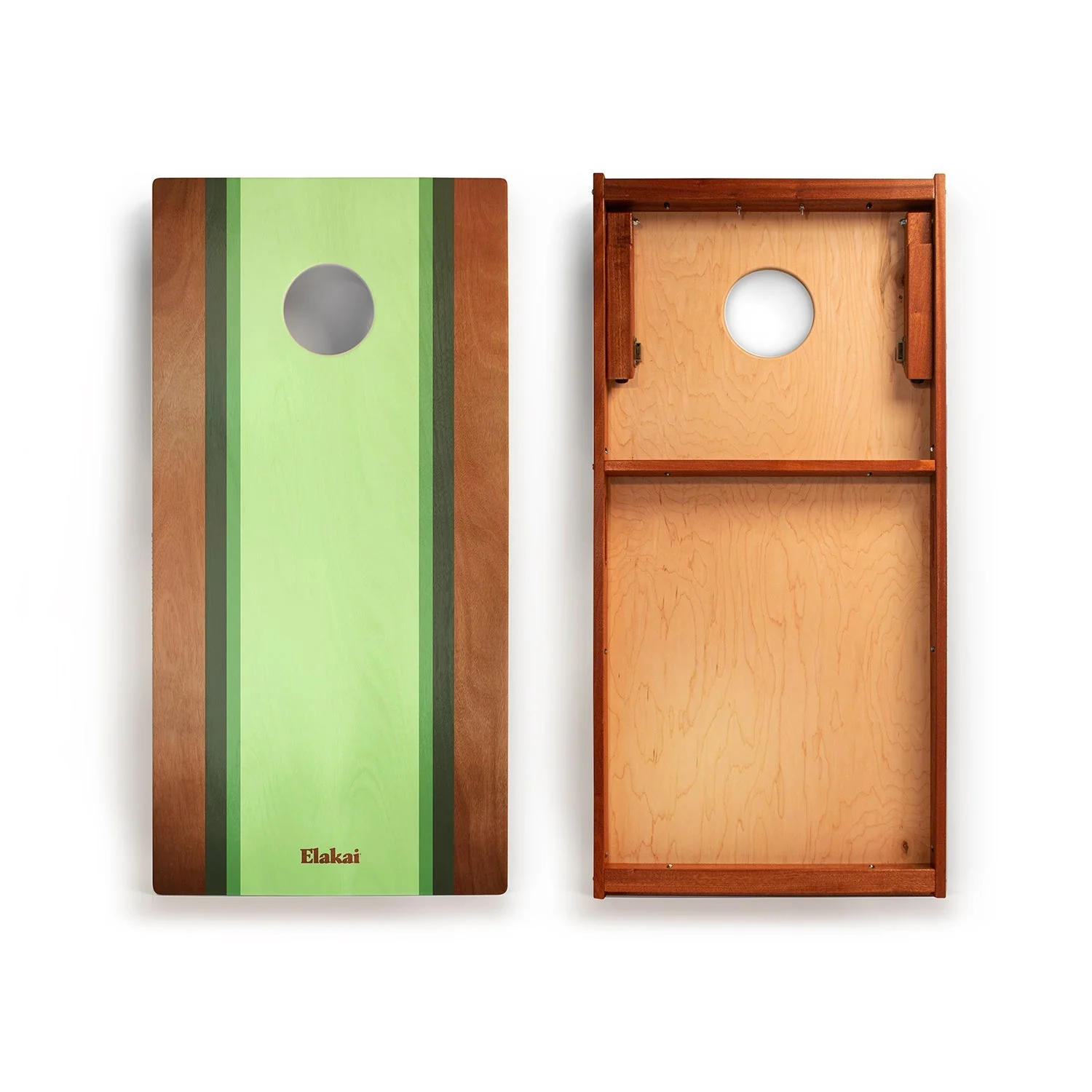 2ft x 4ft Graphic Wood Classic Cornhole Set | Classic Beach Stripes Collection - Image 8