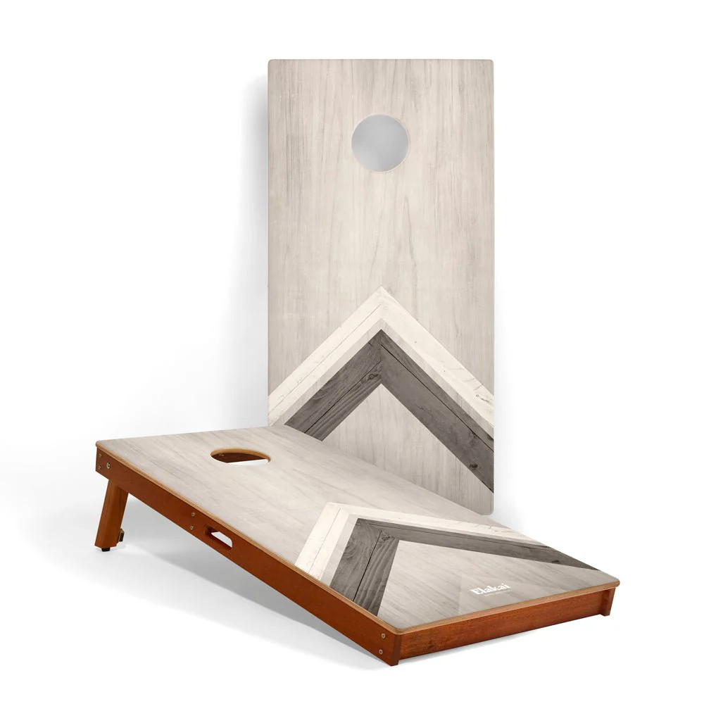 2ft x 4ft Graphic Wood Classic Cornhole Set | Modern Angle Collection - Image 10