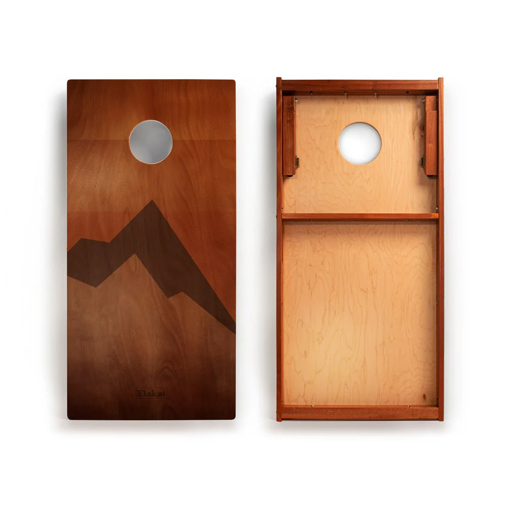2ft x 4ft Graphic Wood Classic Cornhole Set | Modern Angle Collection - Image 14
