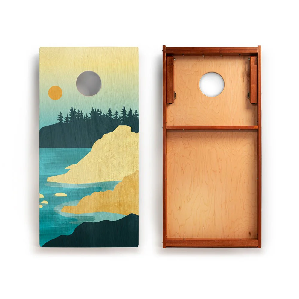 2ft x 4ft Graphic Wood Classic Cornhole Set | National Parks Inspired Collection - Image 14