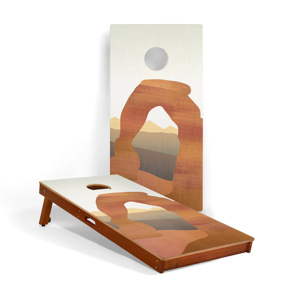 2ft x 4ft Graphic Wood Classic Cornhole Set | National Parks Inspired Collection - Image 4