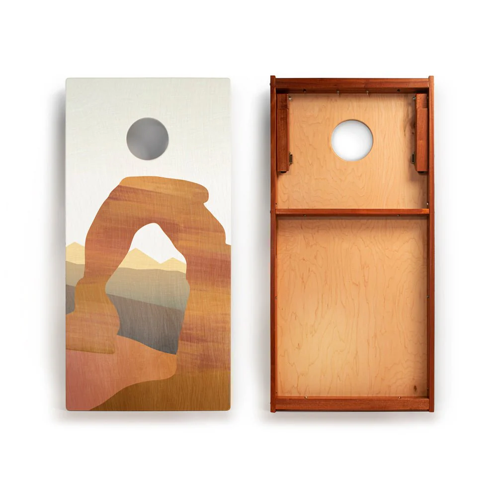 2ft x 4ft Graphic Wood Classic Cornhole Set | National Parks Inspired Collection - Image 5
