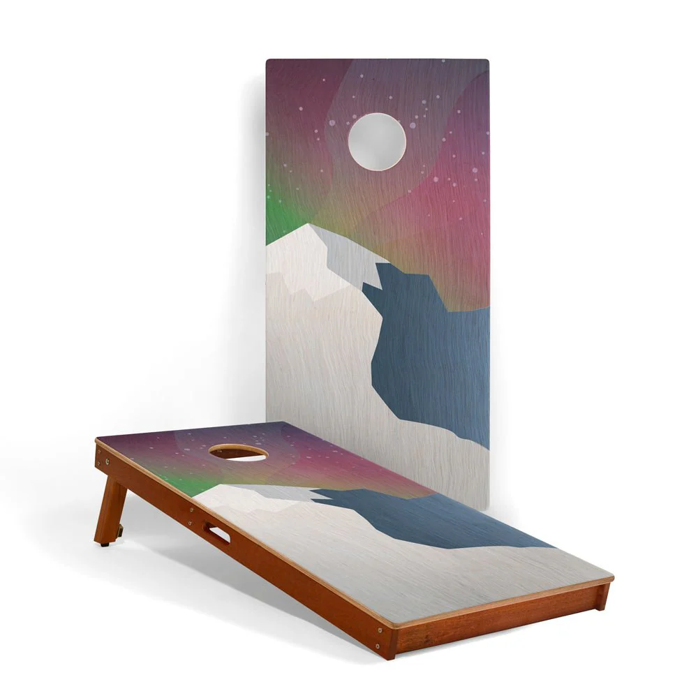 2ft x 4ft Graphic Wood Classic Cornhole Set | National Parks Inspired Collection - Image 58