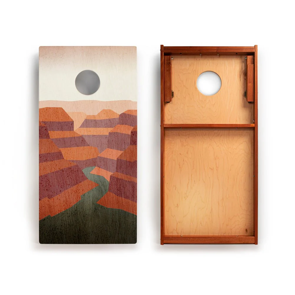 2ft x 4ft Graphic Wood Classic Cornhole Set | National Parks Inspired Collection - Image 8