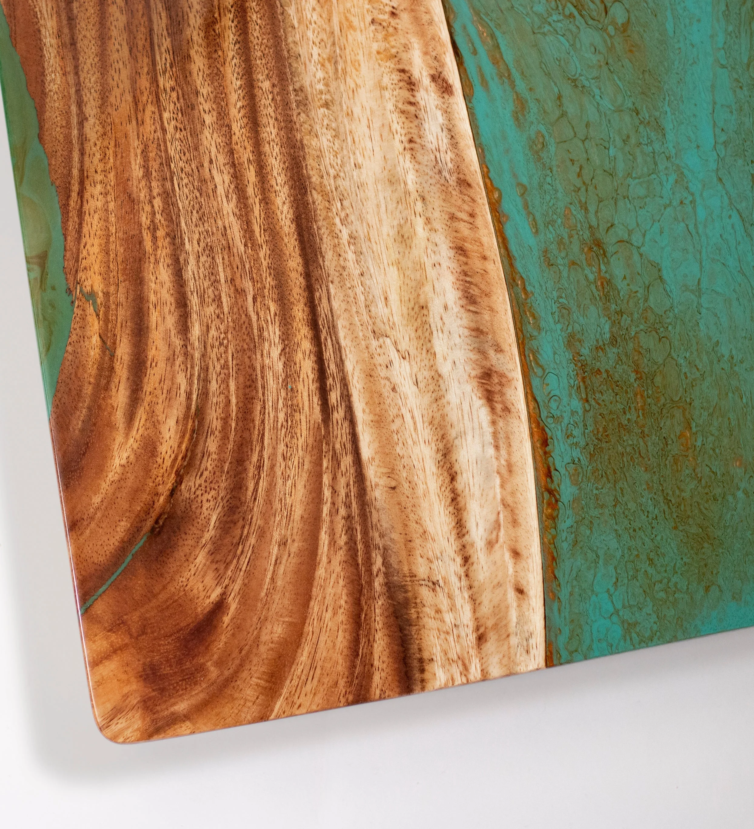 2ft x 4ft Resin & Wood Classic Cornhole Set | Live Edge River Collection - Image 46