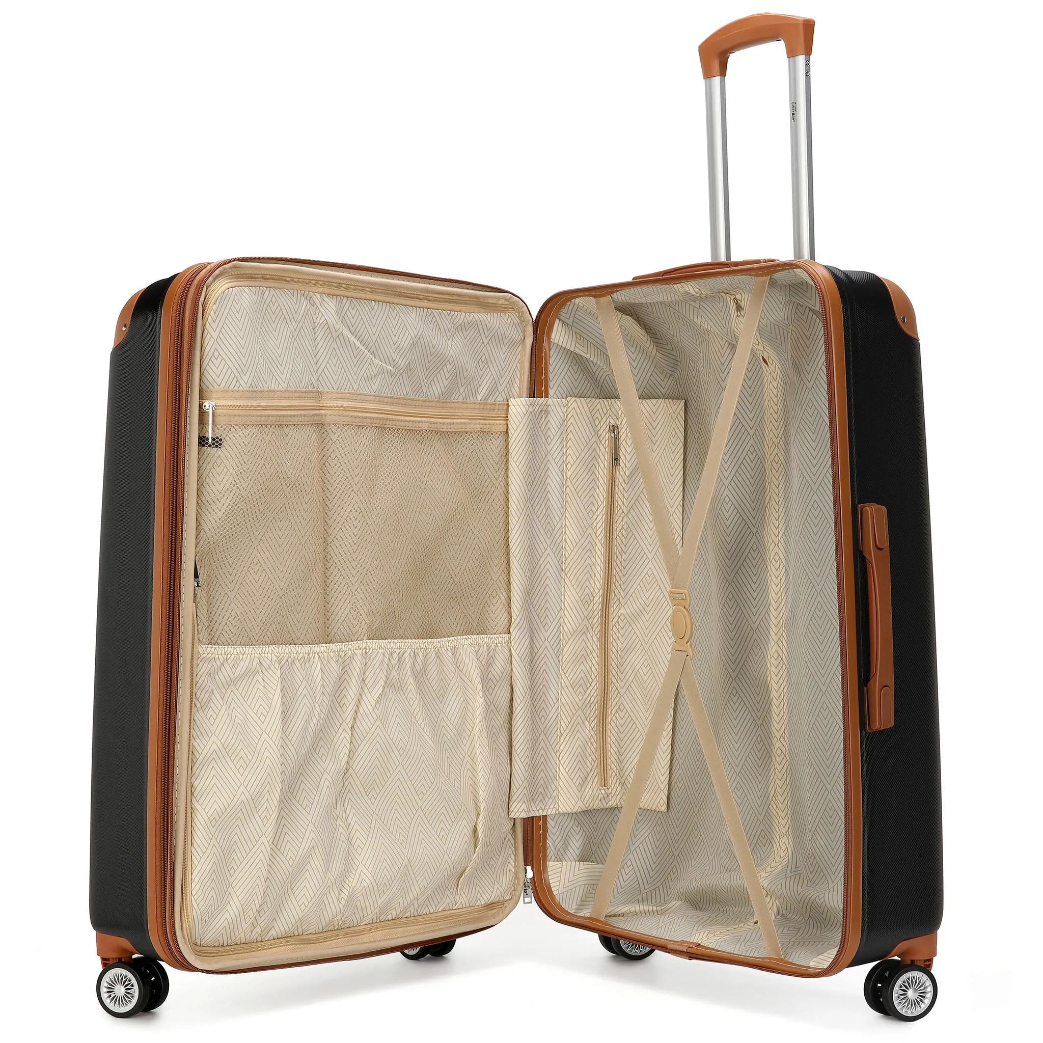 Collins 3 Piece Expandable Retro Luggage Set - Image 8