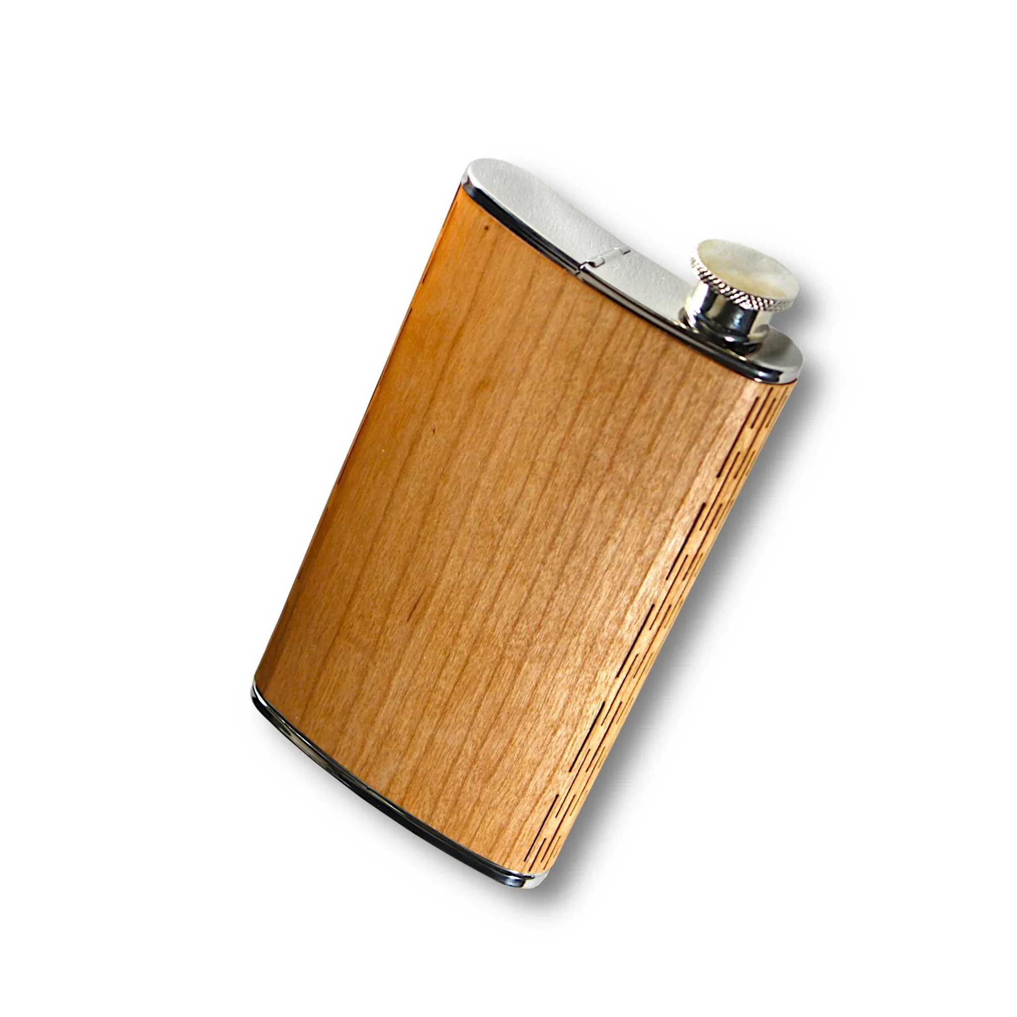 4 oz. Wooden Cigar Flask - Image 10