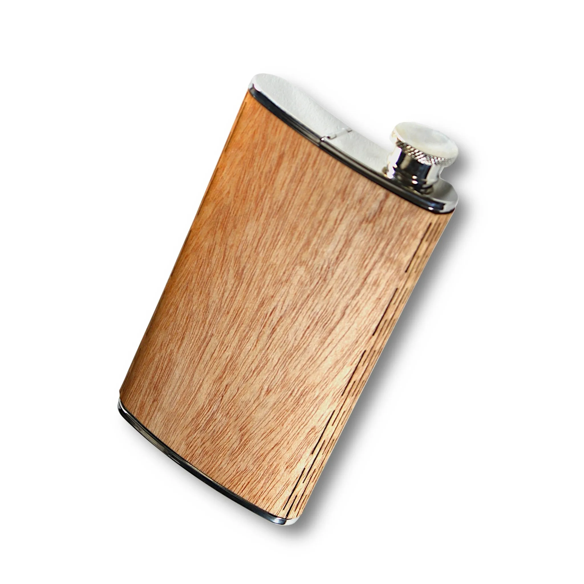 4 oz. Wooden Cigar Flask - Image 3