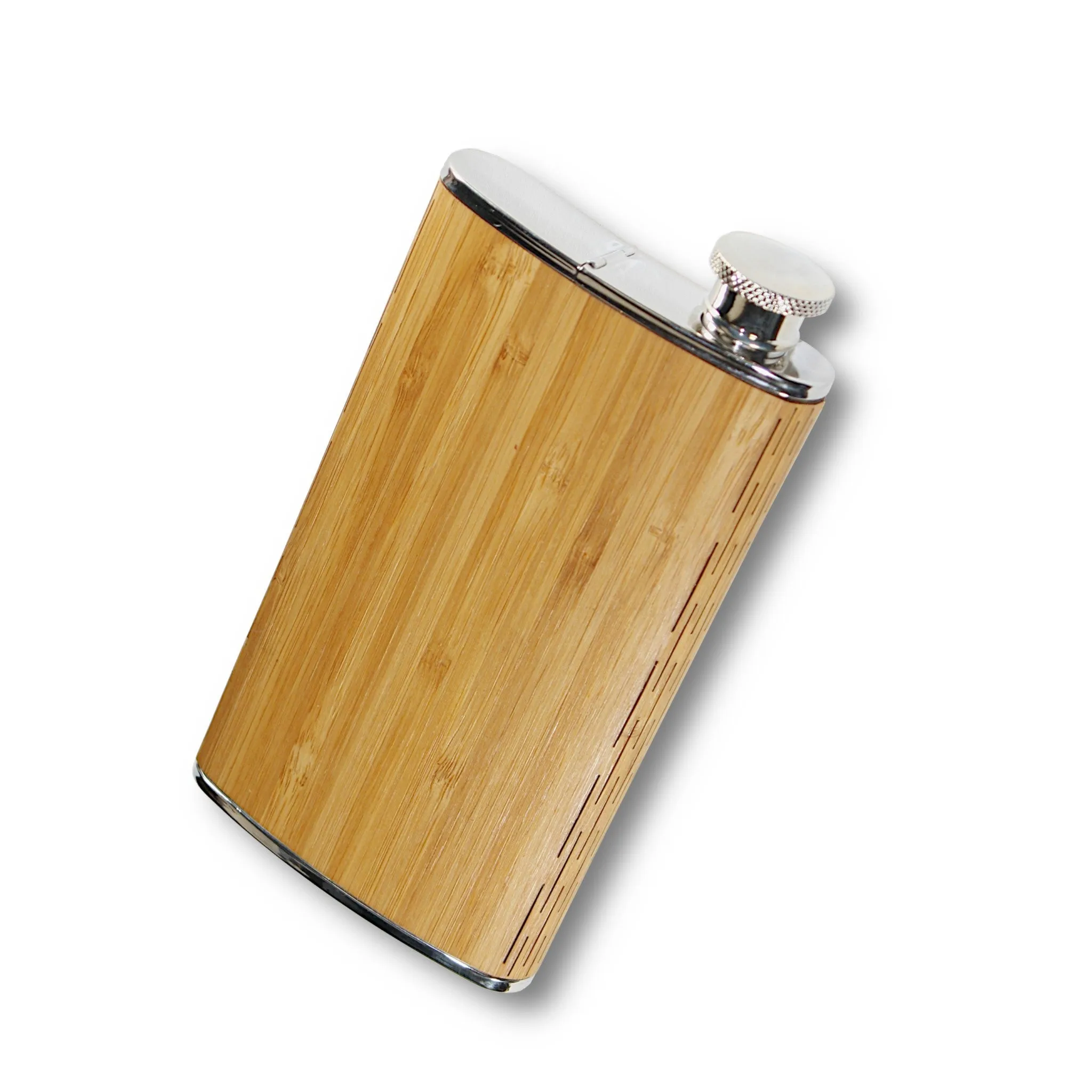 4 oz. Wooden Cigar Flask - Image 5