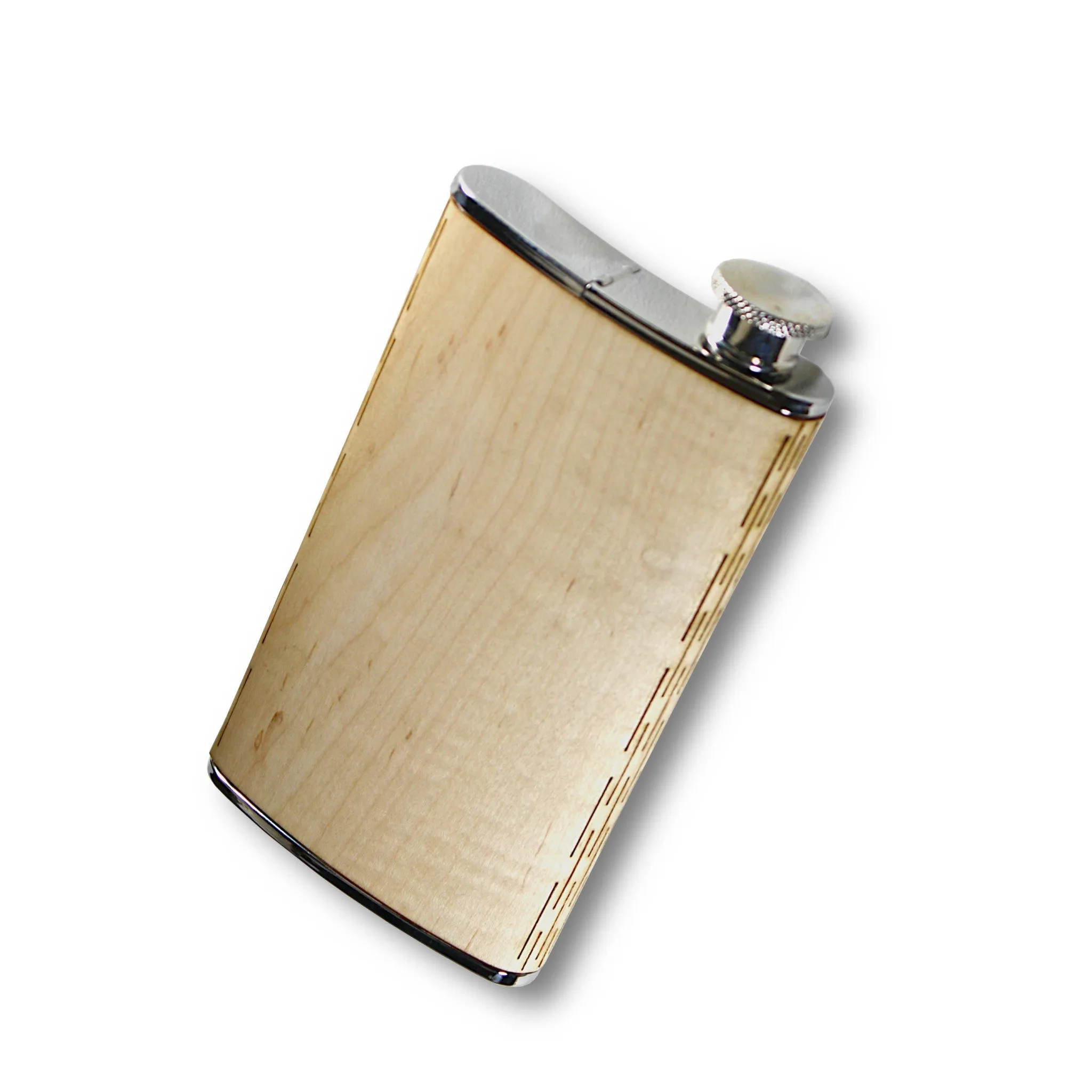4 oz. Wooden Cigar Flask - Image 9