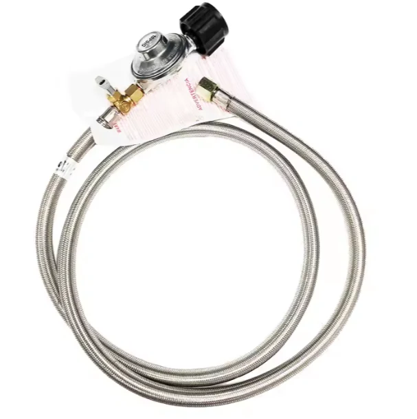 5ft Propane Hose and 20psi Regulator