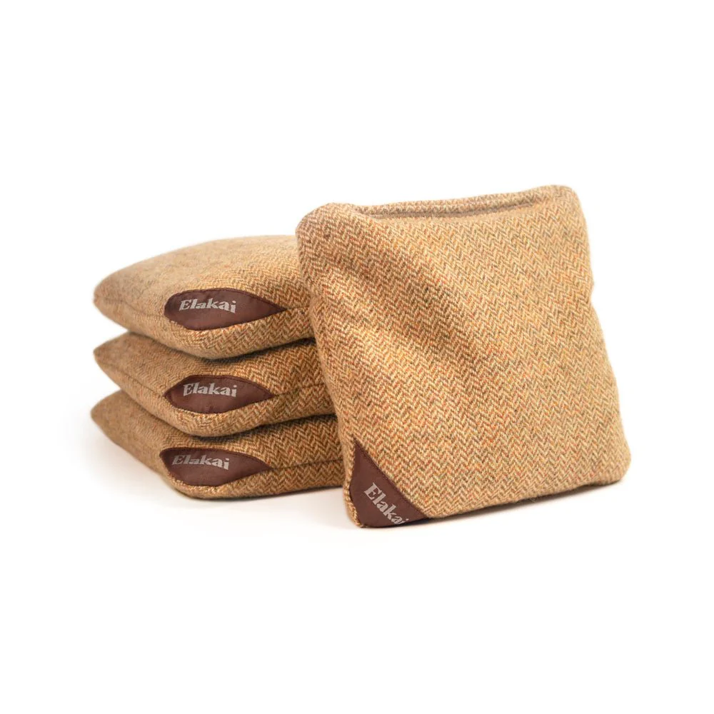6-in Herringbone Cornhole Bags | Premium All-Weather Collection - Image 3