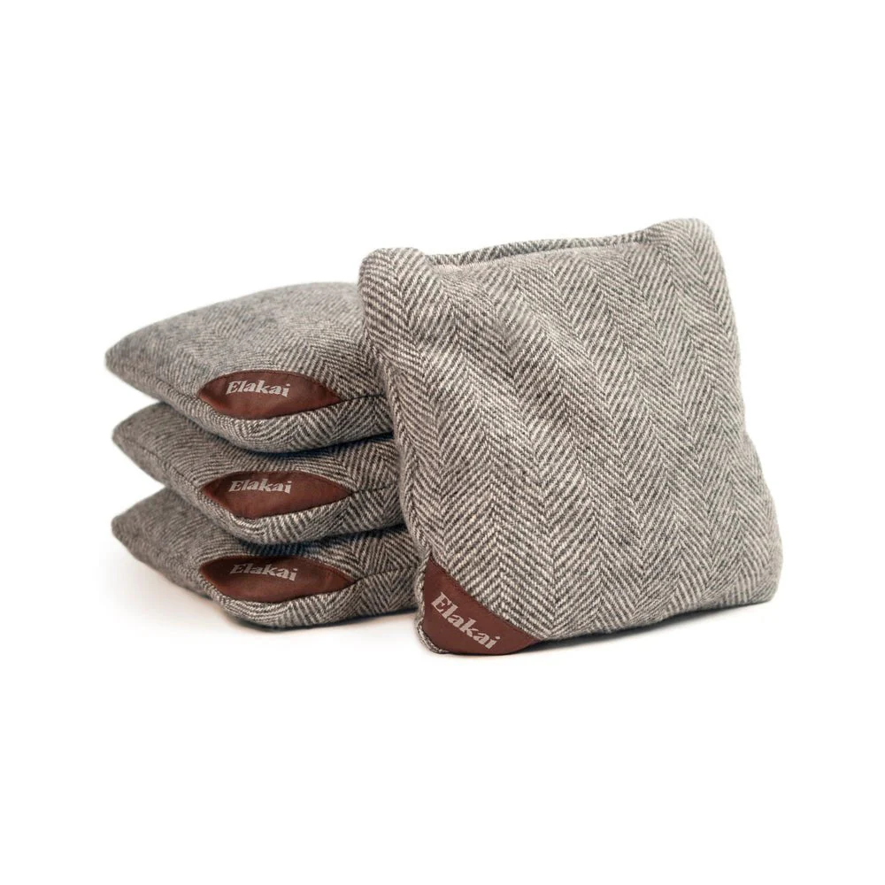 6-in Herringbone Cornhole Bags | Premium All-Weather Collection - Image 4
