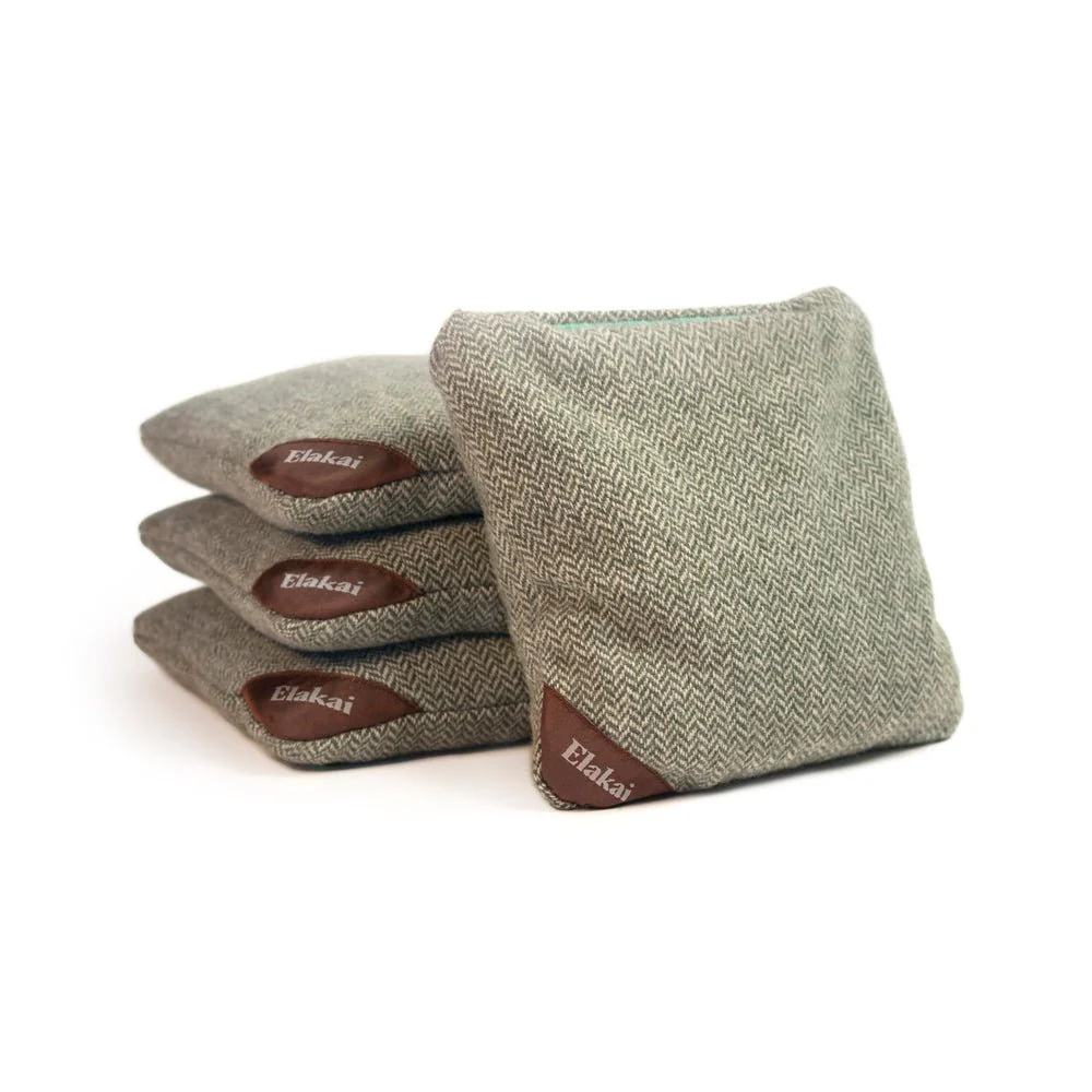 6-in Herringbone Cornhole Bags | Premium All-Weather Collection - Image 6
