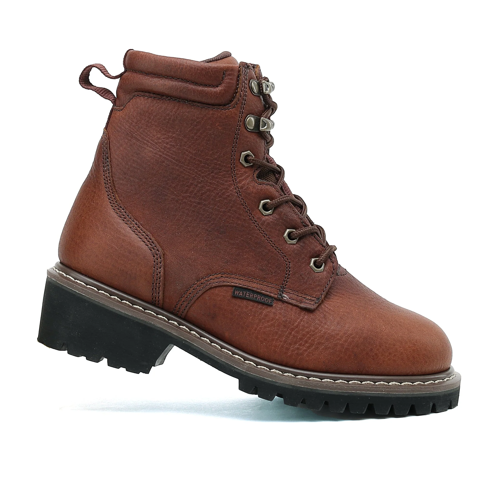 84314 Men's 6" Soft Toe Slip Resistant Durable Breathable Work Boots - Image 2