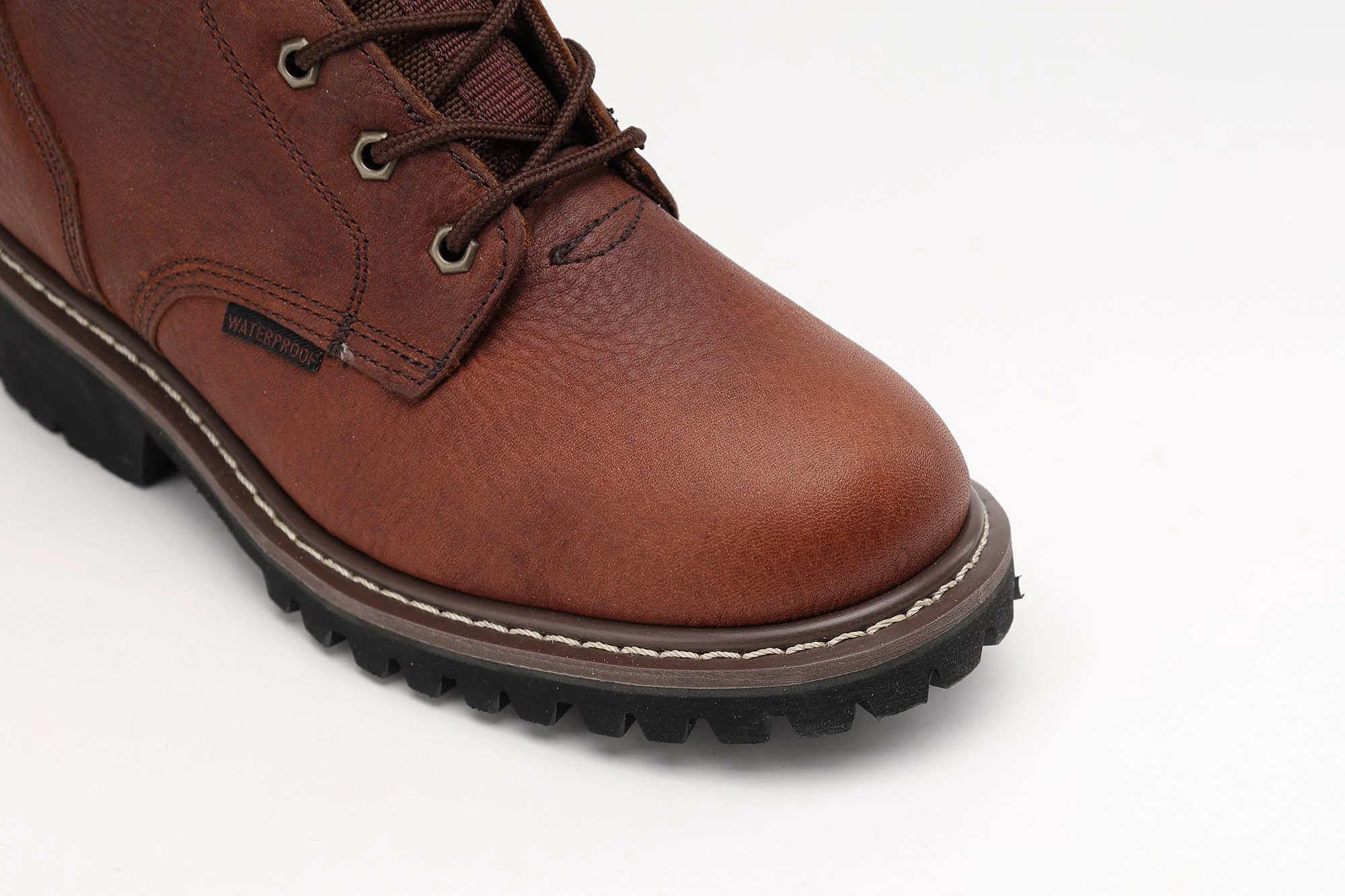84314 Men's 6" Soft Toe Slip Resistant Durable Breathable Work Boots - Image 4