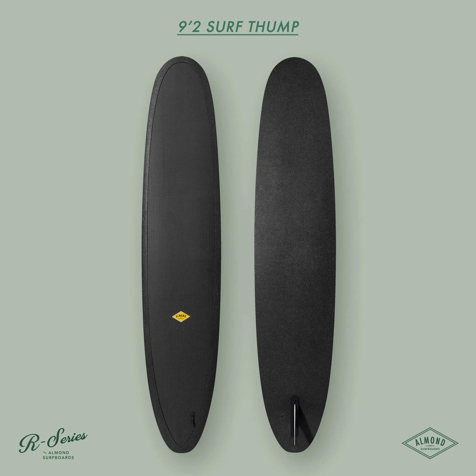 9'2 R-Series | Surf Thump Longboard Surfboard - Image 20