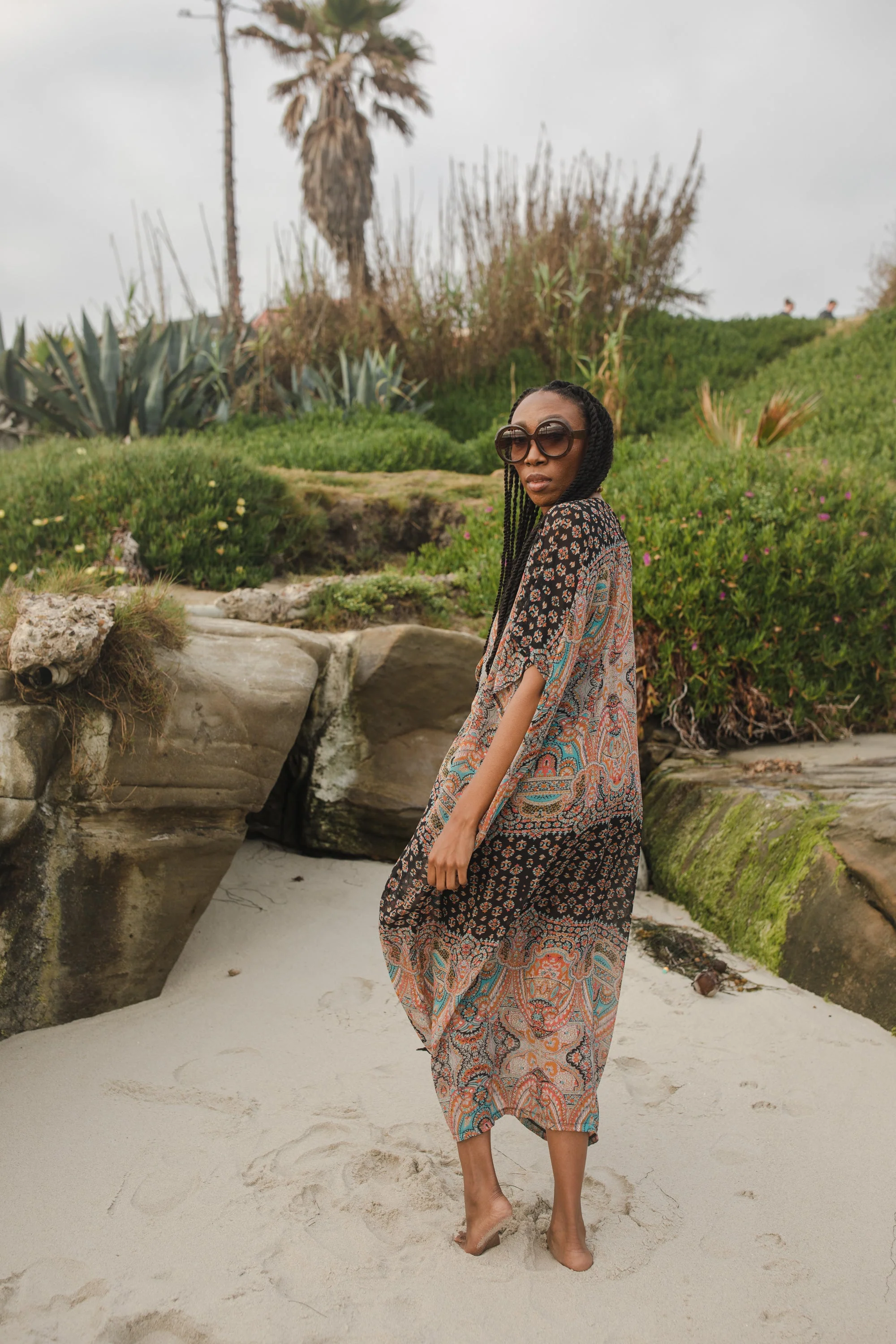 Actius Caftan Kaftan Dress in Taj - Image 3