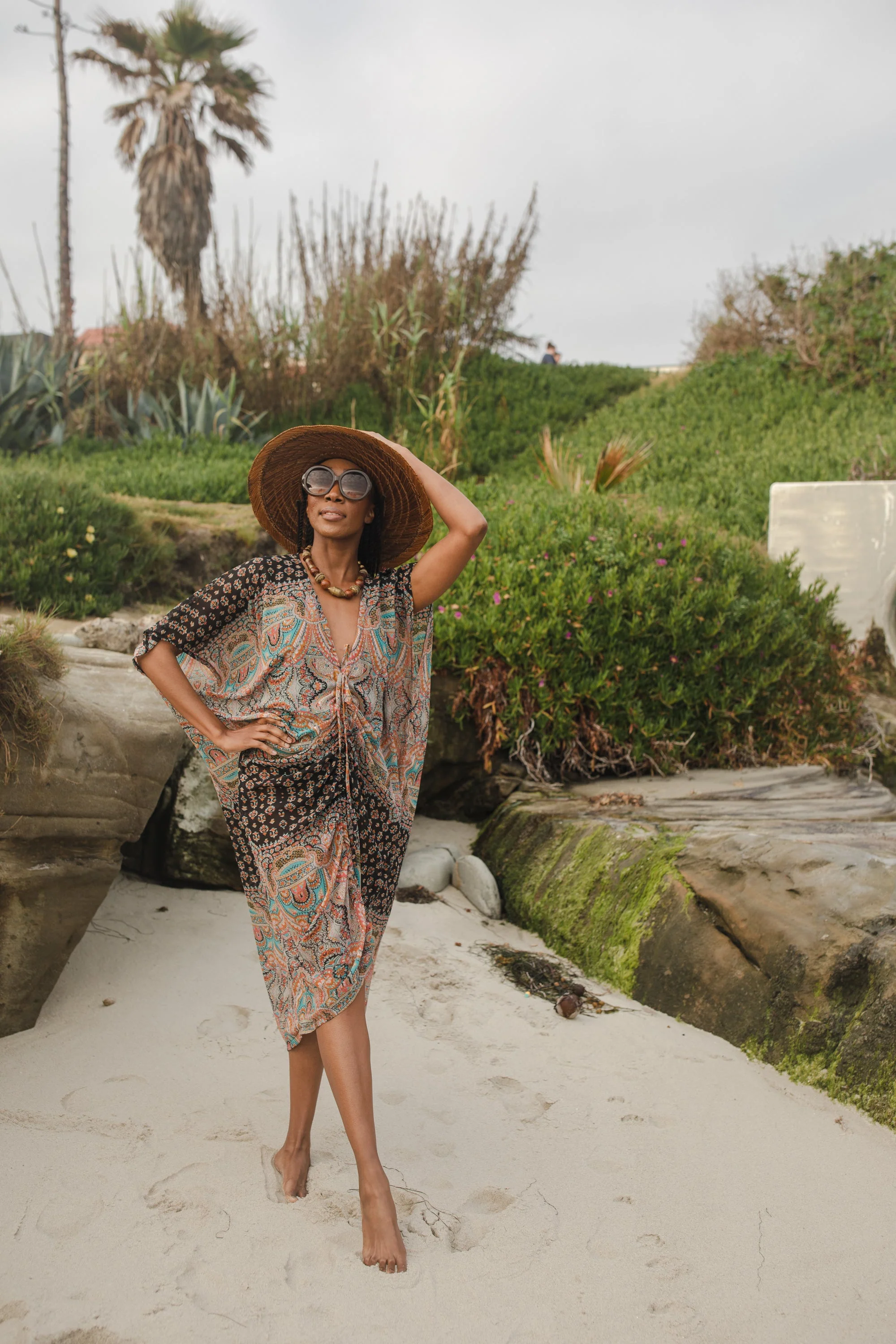 Actius Caftan Kaftan Dress in Taj - Image 6