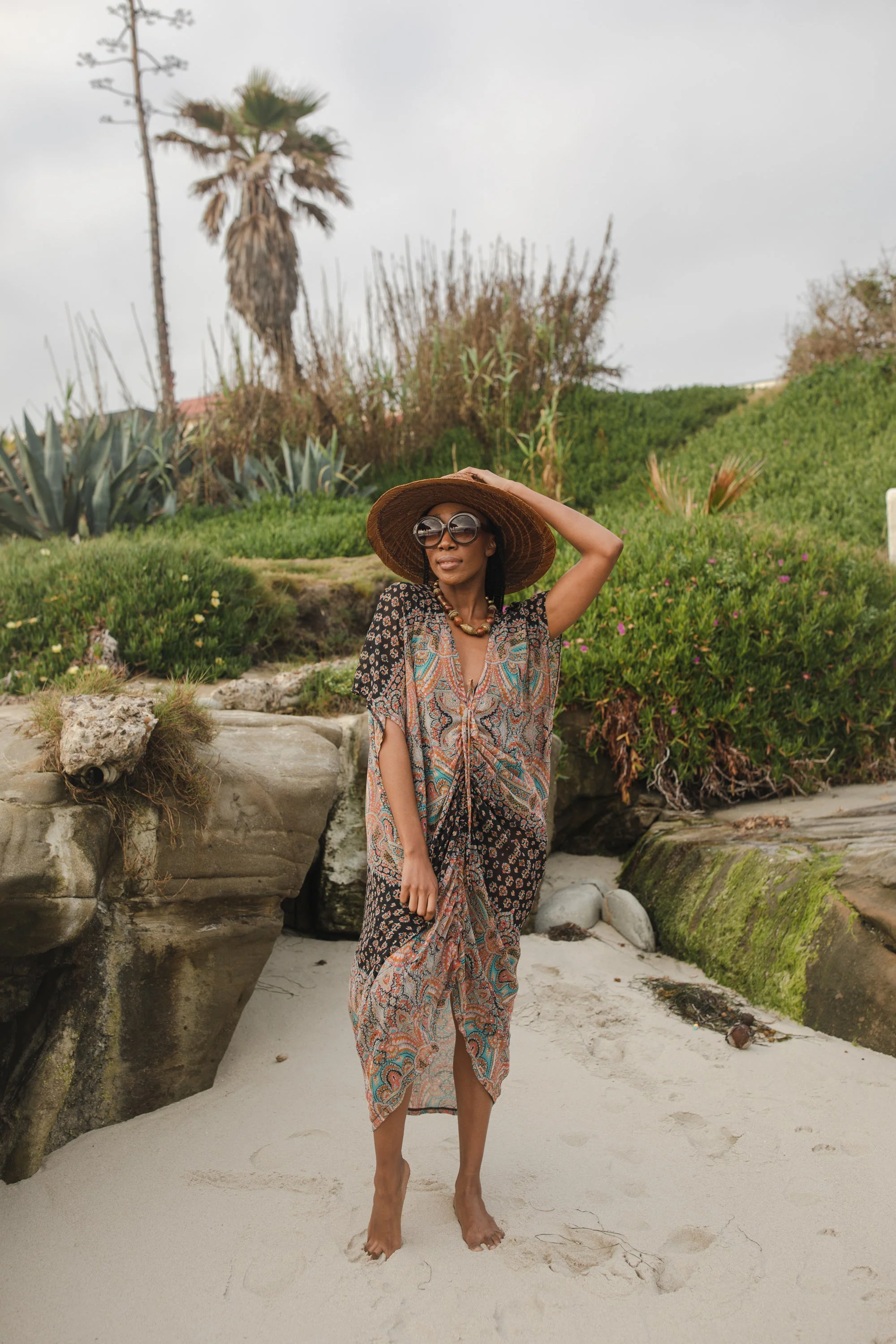 Actius Caftan Kaftan Dress in Taj - Image 7