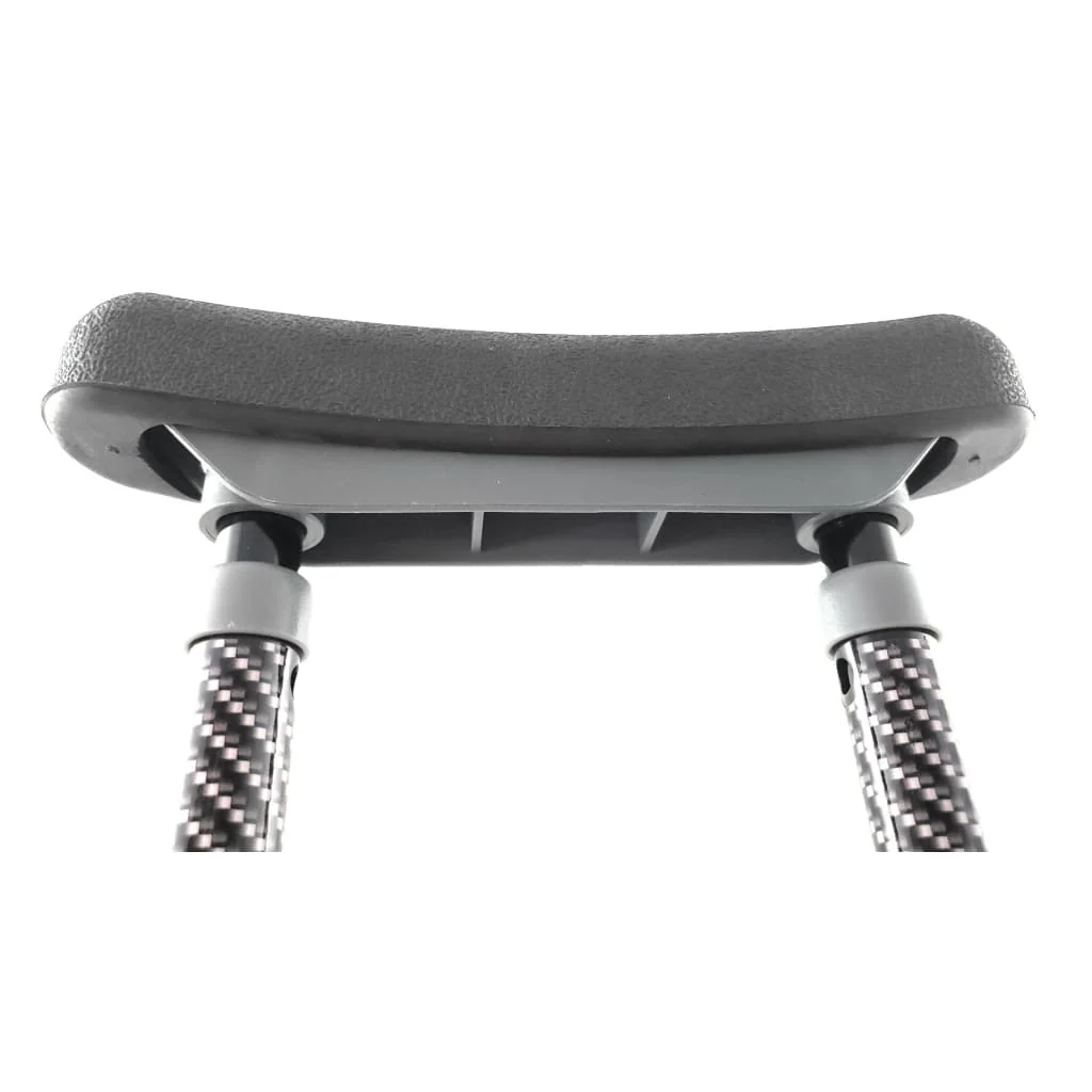 Adjustable Spring Cushion Crutches Perfect for Sports Injuries and Travel - Heights 4'7" to 6'6" - Adjust to 22" for Travel - Choice of Colors - Image 10