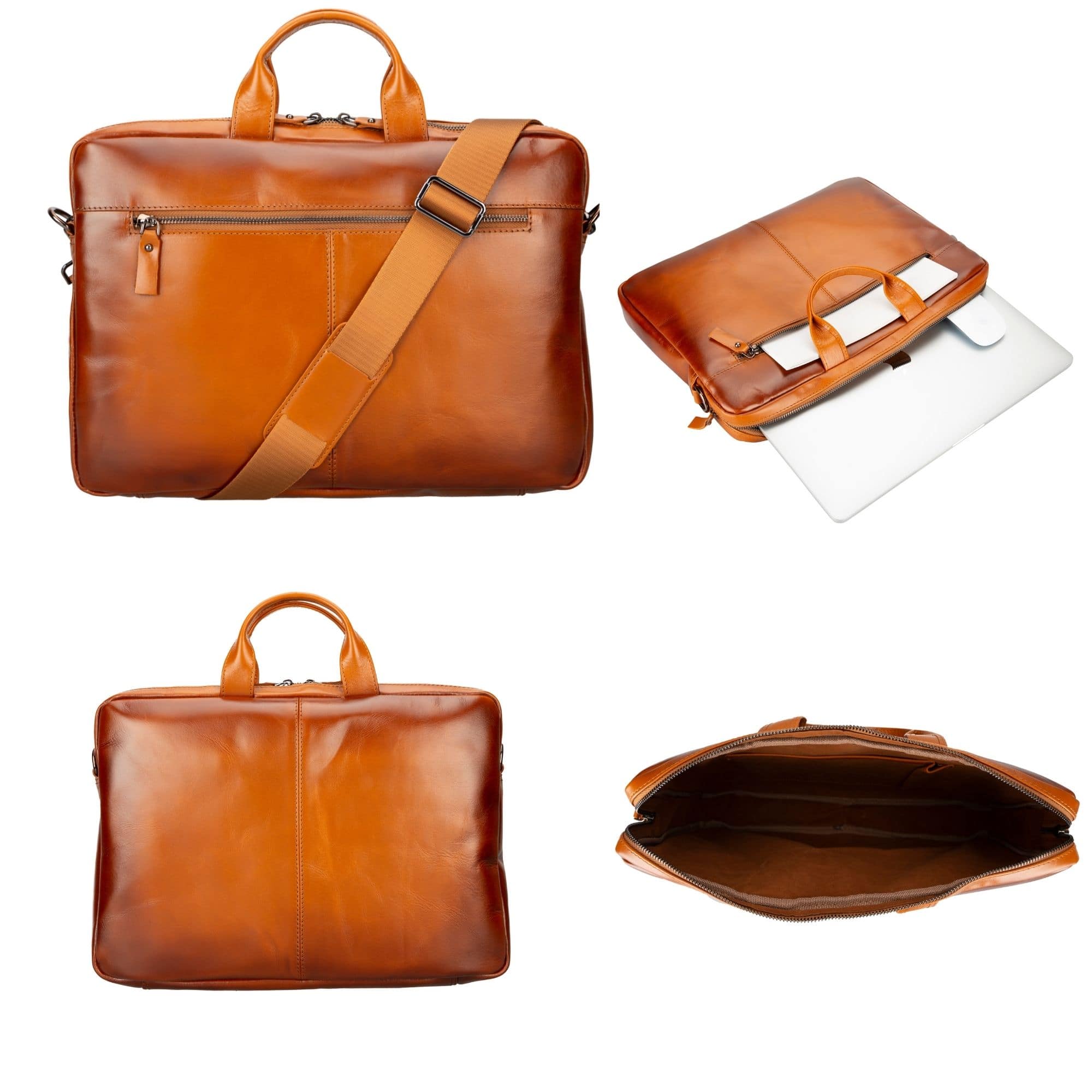 Afton MacBook Leather Sleeve and Bag - Image 2