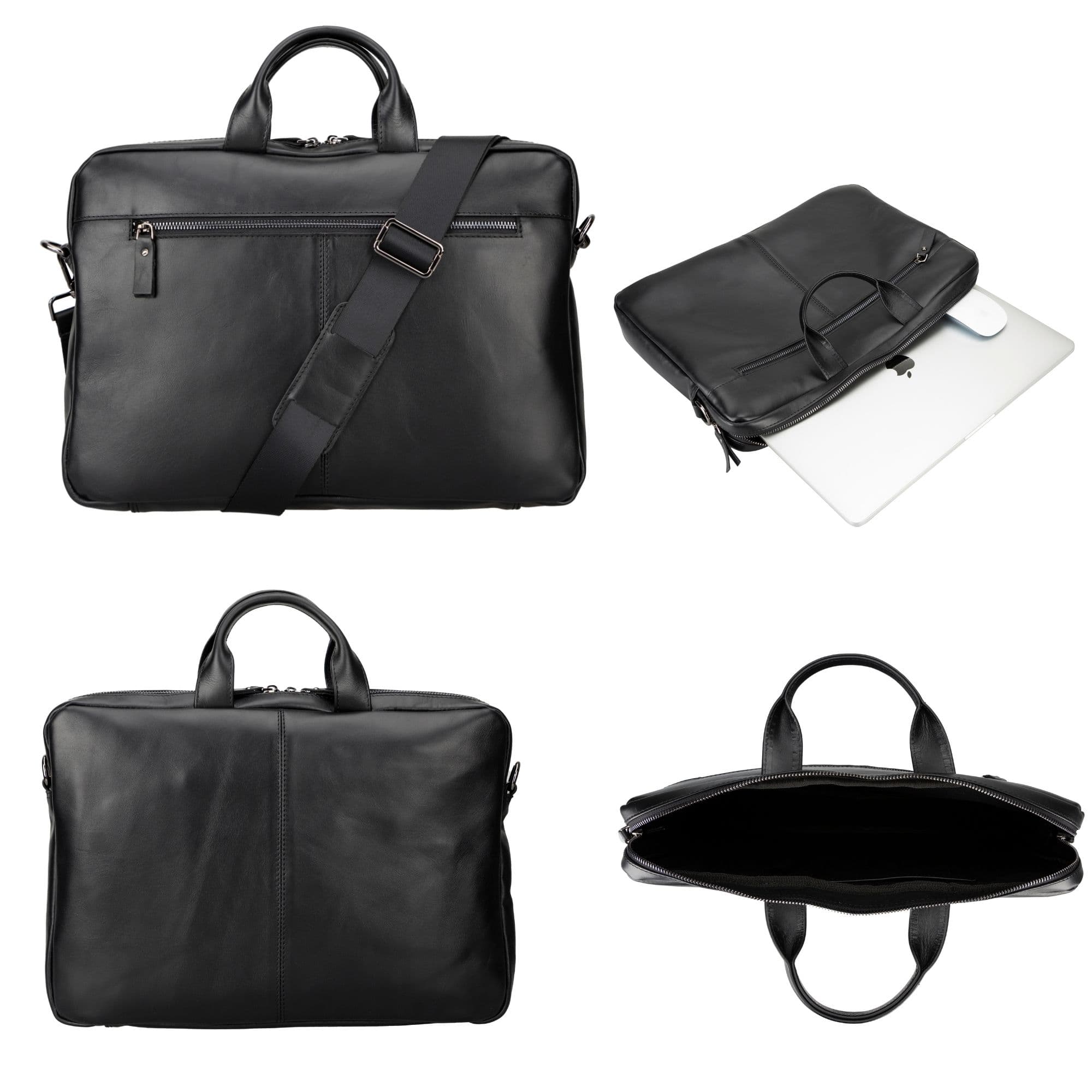 Afton MacBook Leather Sleeve and Bag - Image 6