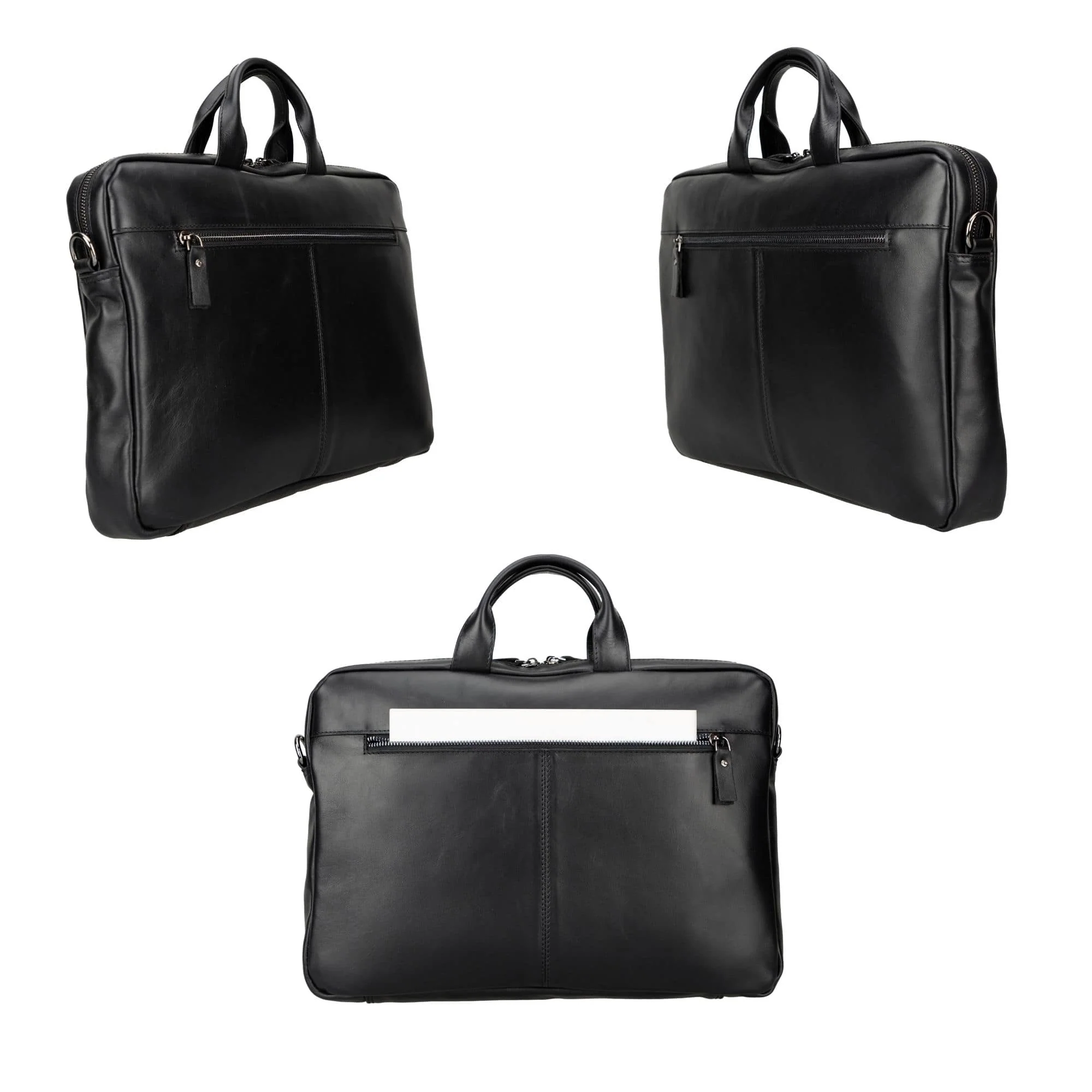 Afton MacBook Leather Sleeve and Bag - Image 8
