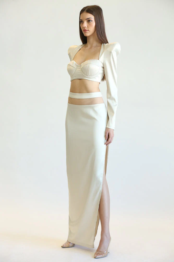 Ailla - Top + Skirt Set - Image 2