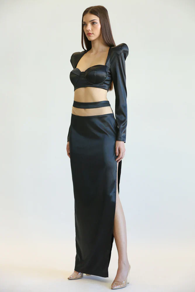 Ailla - Top + Skirt Set - Image 5