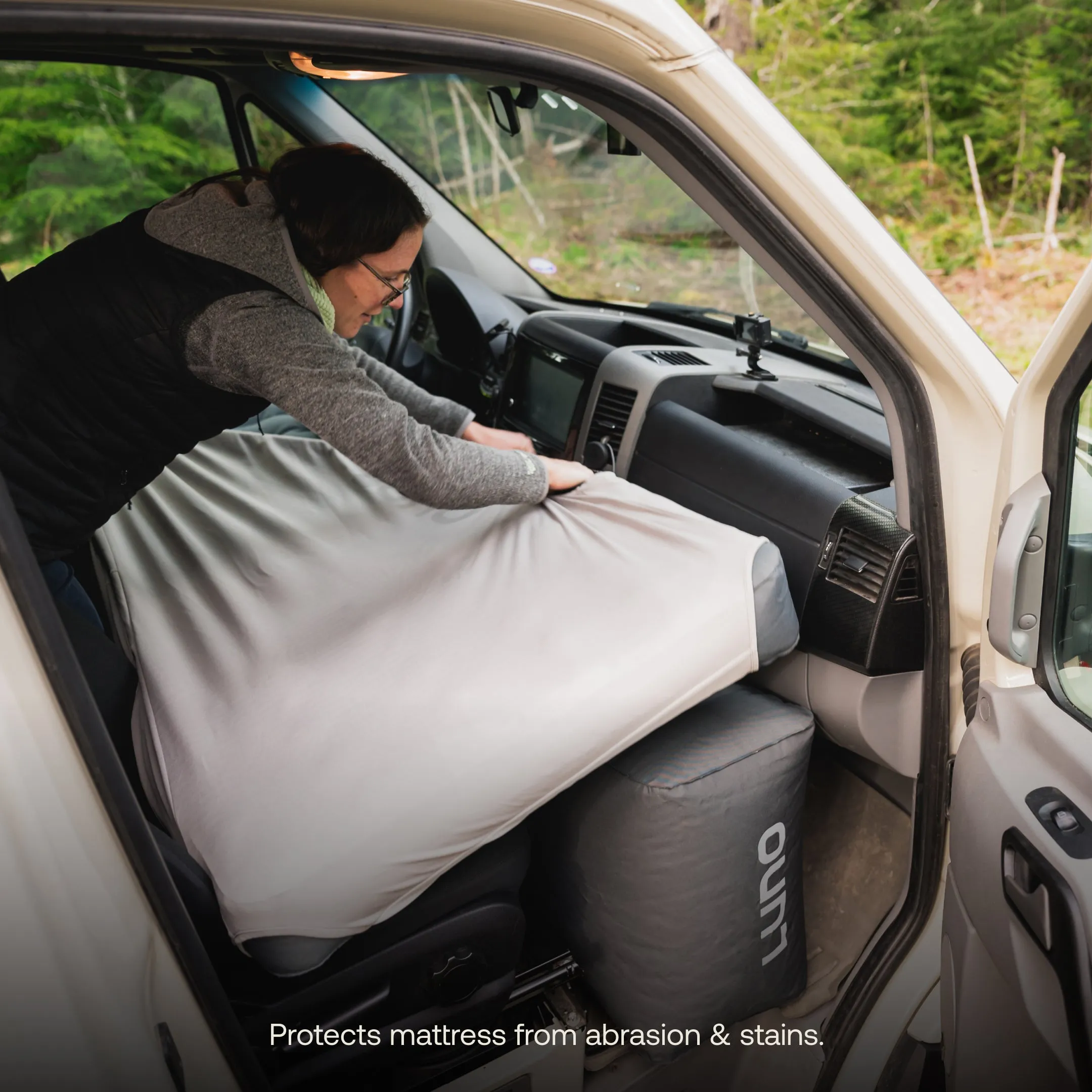 AIR Van Front Cab Mattress Fitted Sheet - Image 6