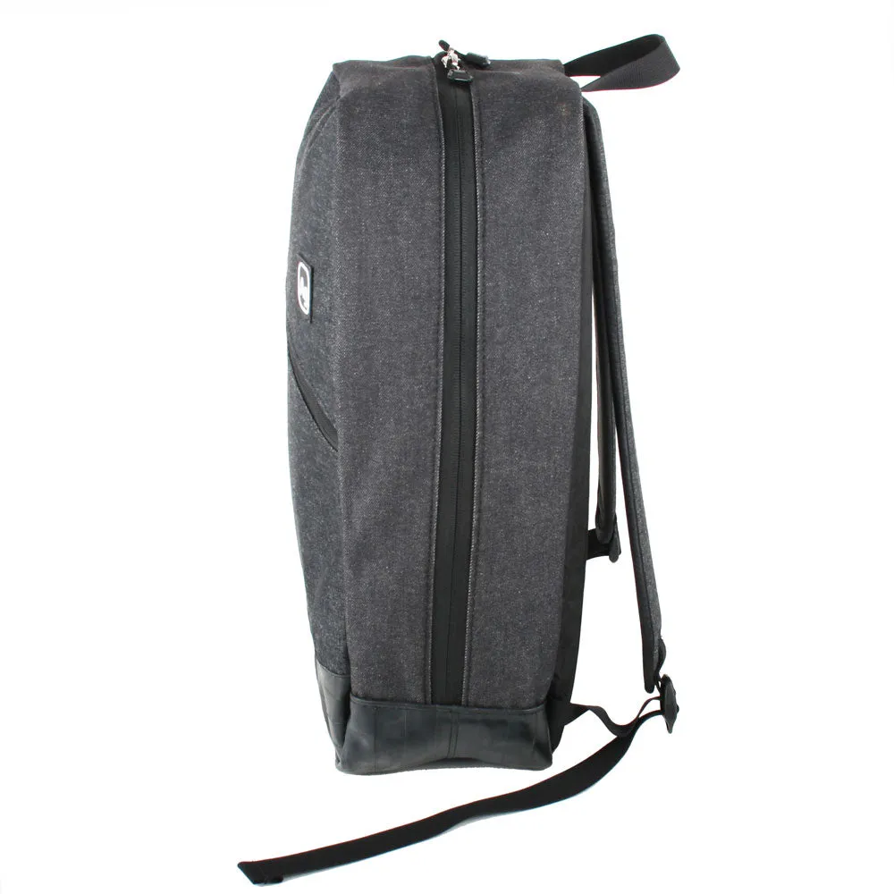 Alchemy Goods- Fremont Salvaged Charcoal Denim Backpack - Image 8