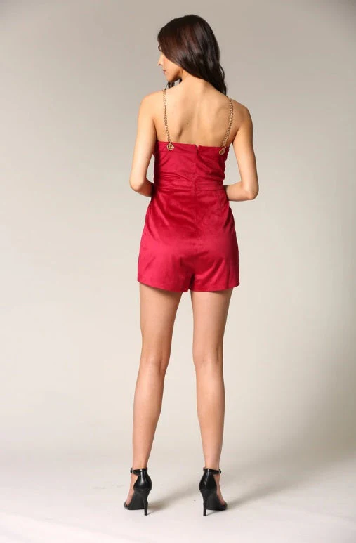 Alexa Velvet Romper - Image 6