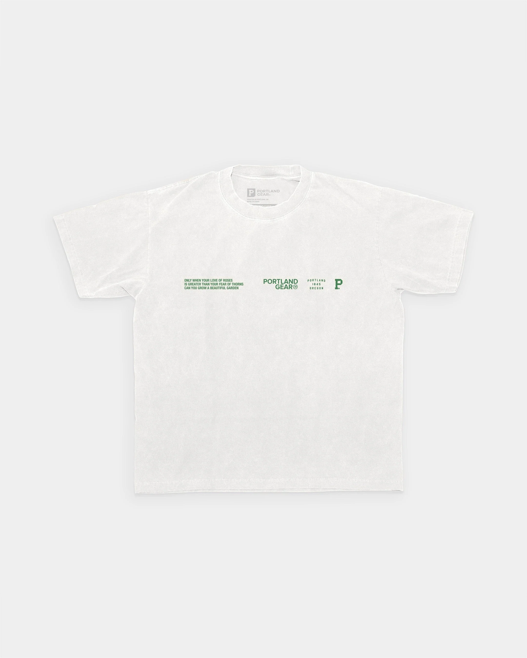 All-American Slogan Tee - Cement - Image 2