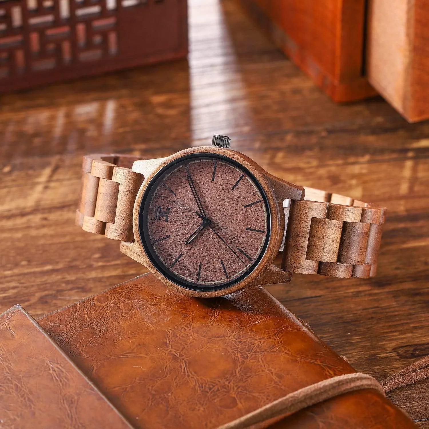 American Walnut Men's Watch | Walnut Northstar Watch - Image 10