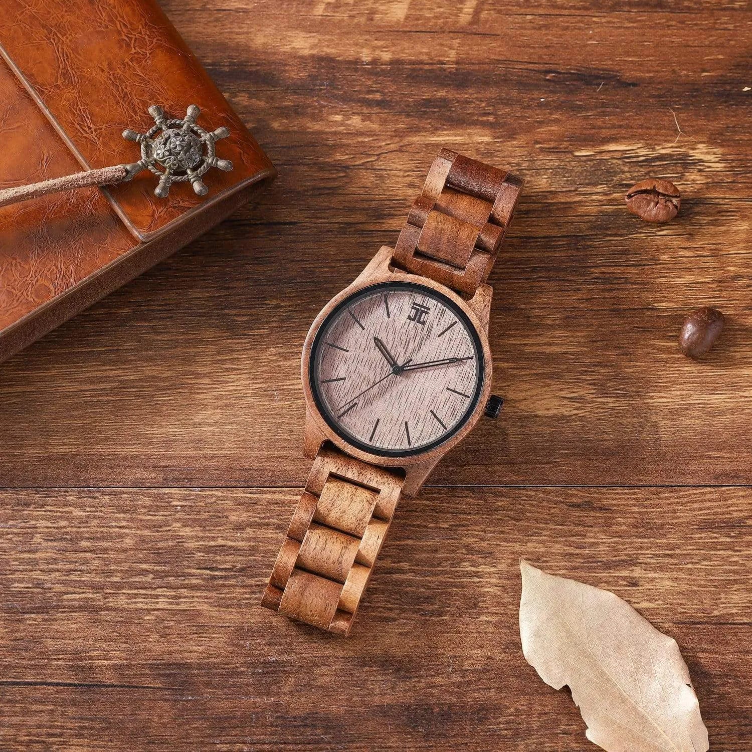American Walnut Men's Watch | Walnut Northstar Watch - Image 11
