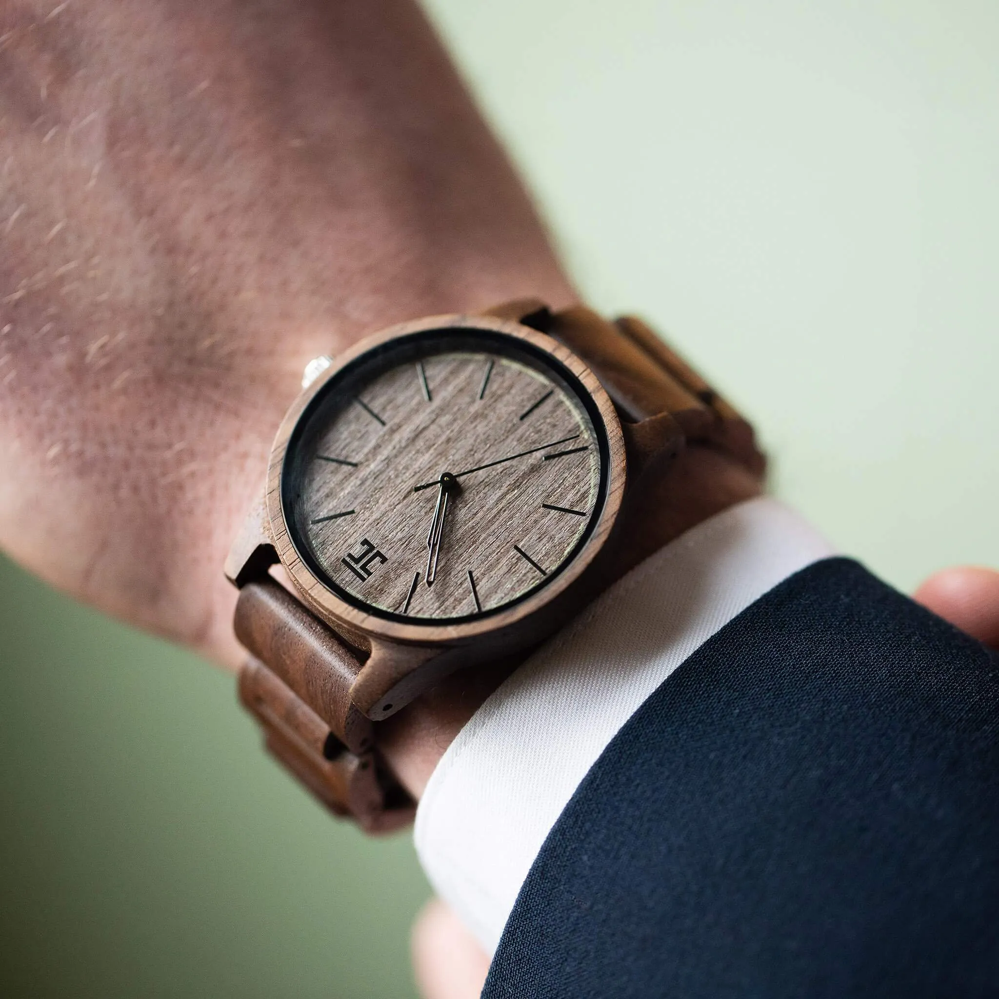 American Walnut Men's Watch | Walnut Northstar Watch - Image 4