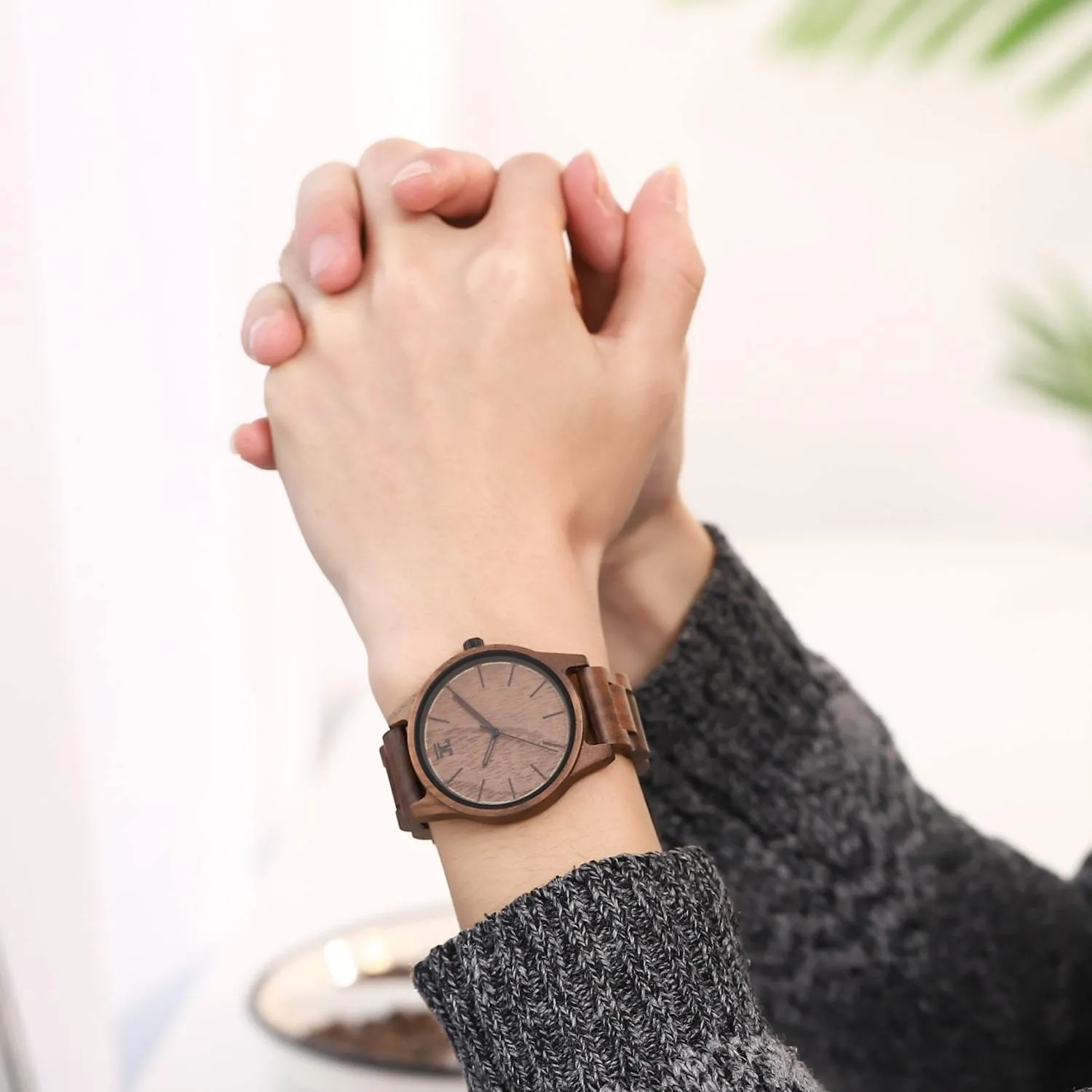 American Walnut Men's Watch | Walnut Northstar Watch - Image 6