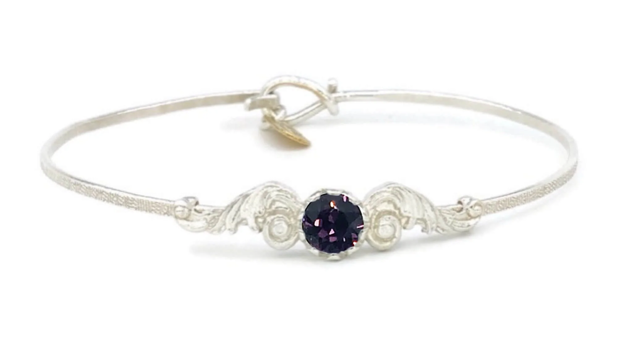 Angel Wings Birthstone Colors Bracelet - Image 10