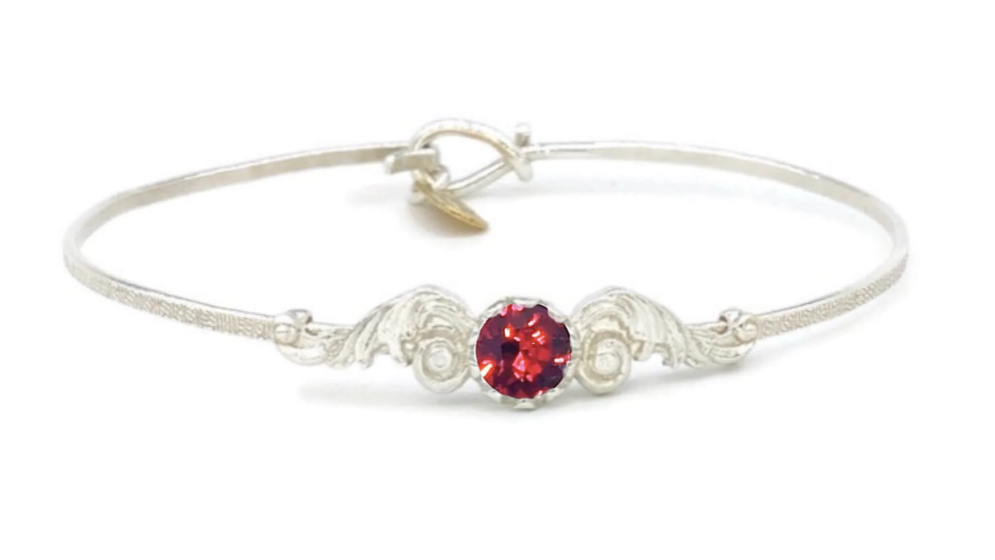 Angel Wings Birthstone Colors Bracelet - Image 11
