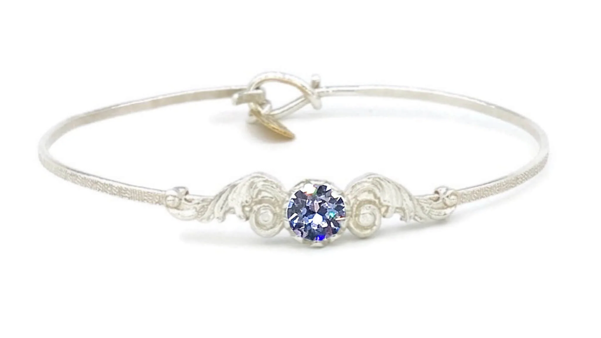 Angel Wings Birthstone Colors Bracelet - Image 12