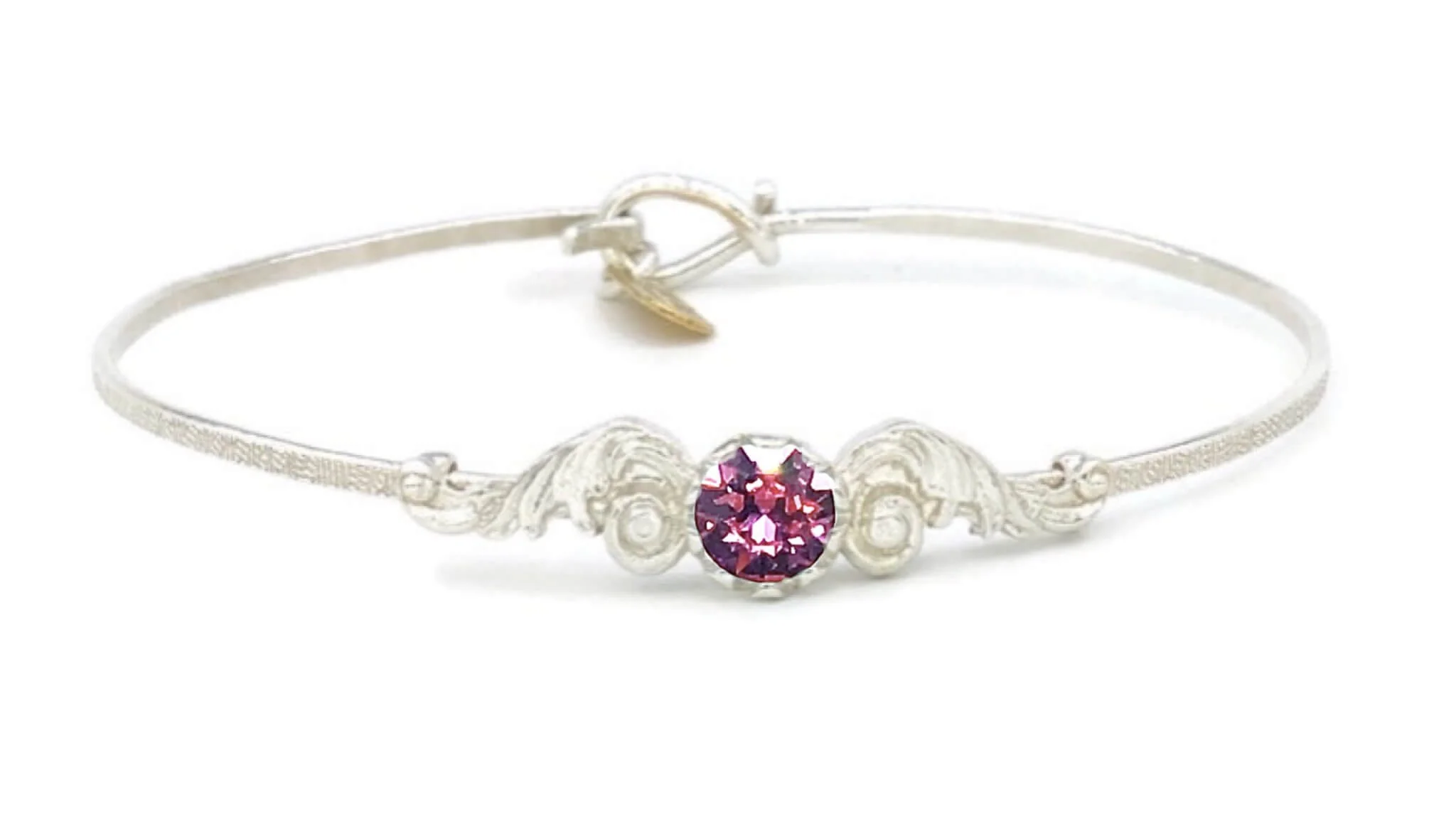 Angel Wings Birthstone Colors Bracelet - Image 15