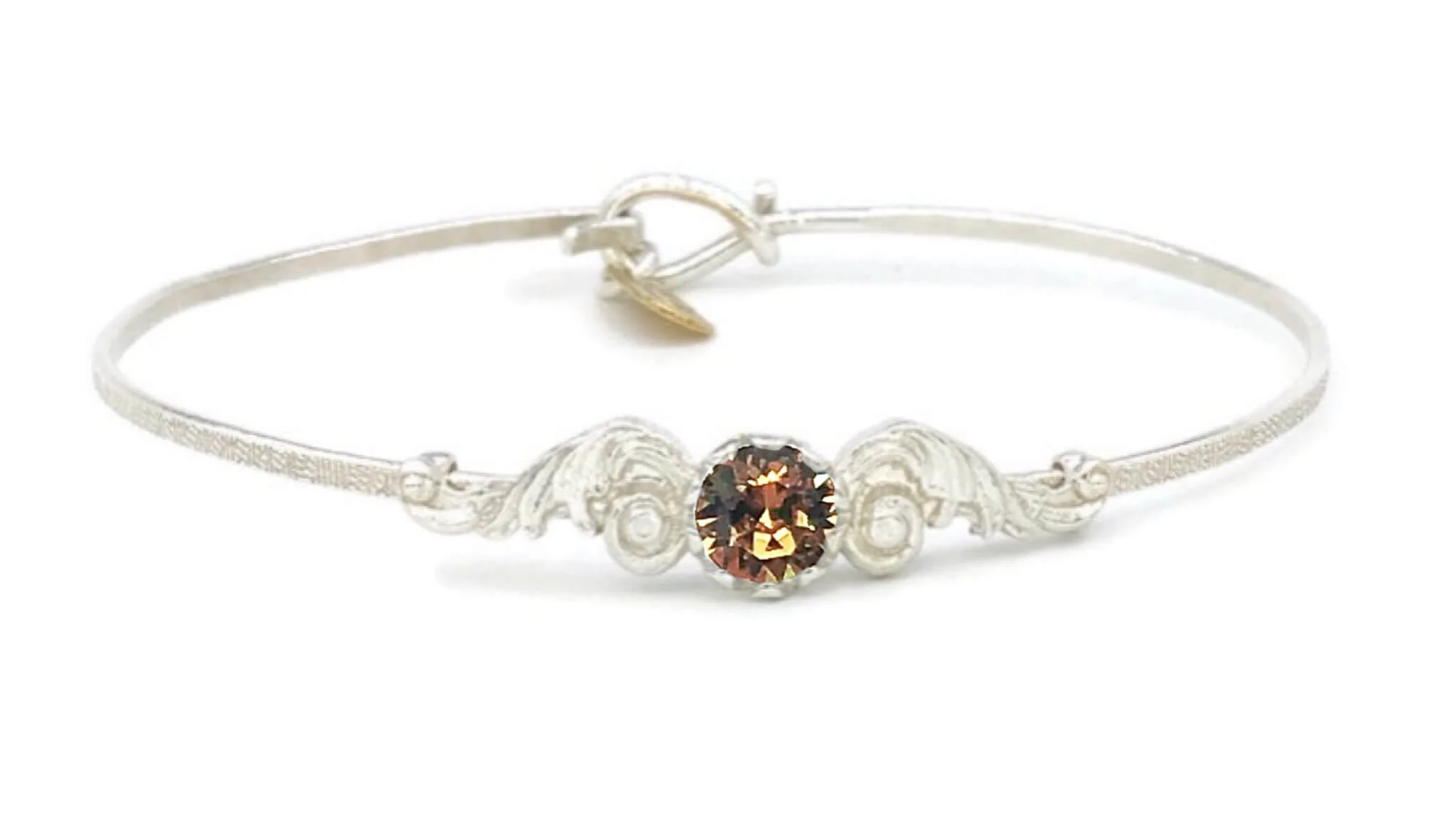 Angel Wings Birthstone Colors Bracelet - Image 16